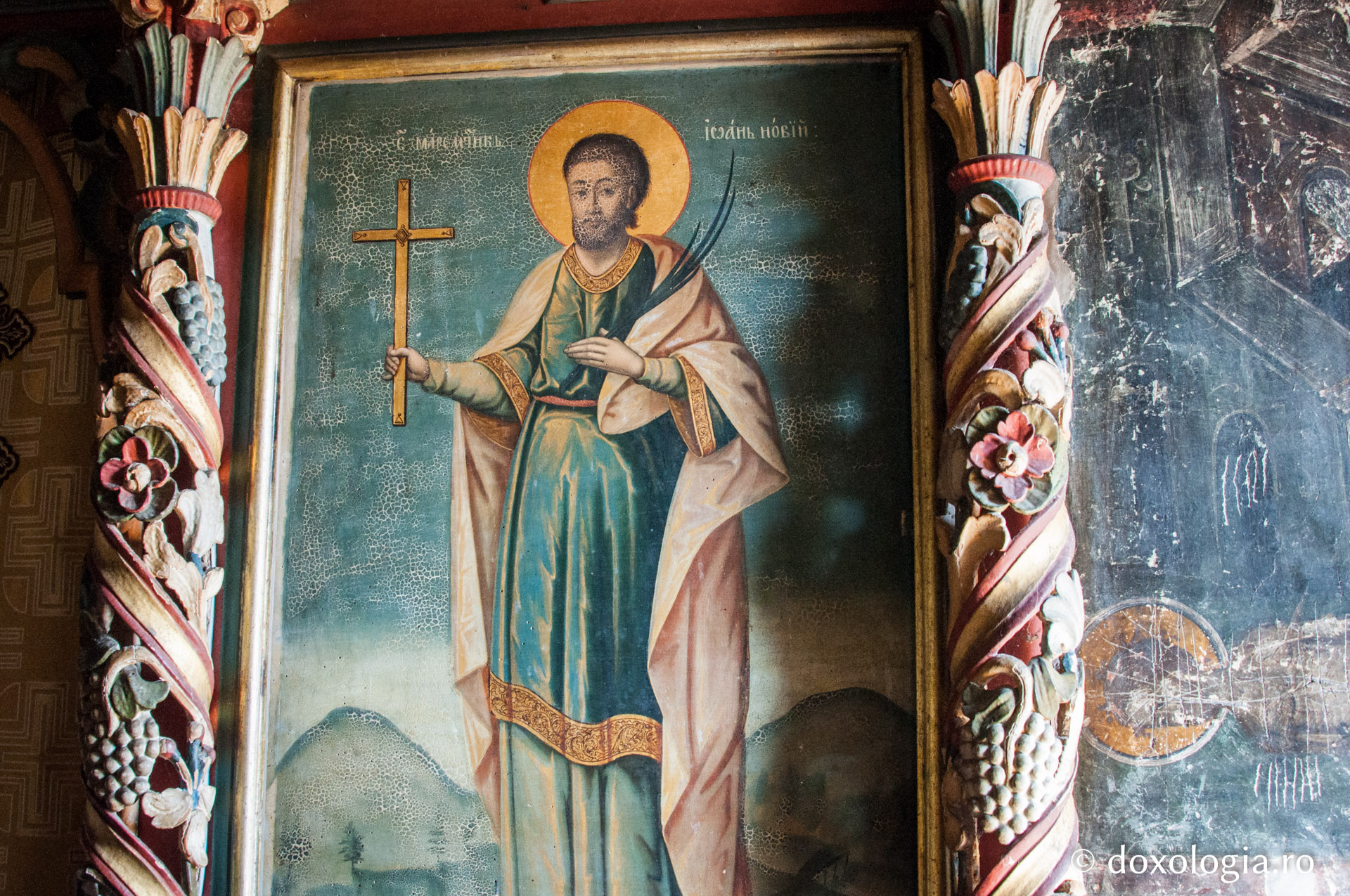 Paraclisul închinat Sfântului Ioan cel Nou de la Suceava din Turnul lui Ștefan / Foto: Oana Nechifor Paraclisul închinat Sfântului Ioan cel Nou de la Suceava din Turnul lui Ștefan