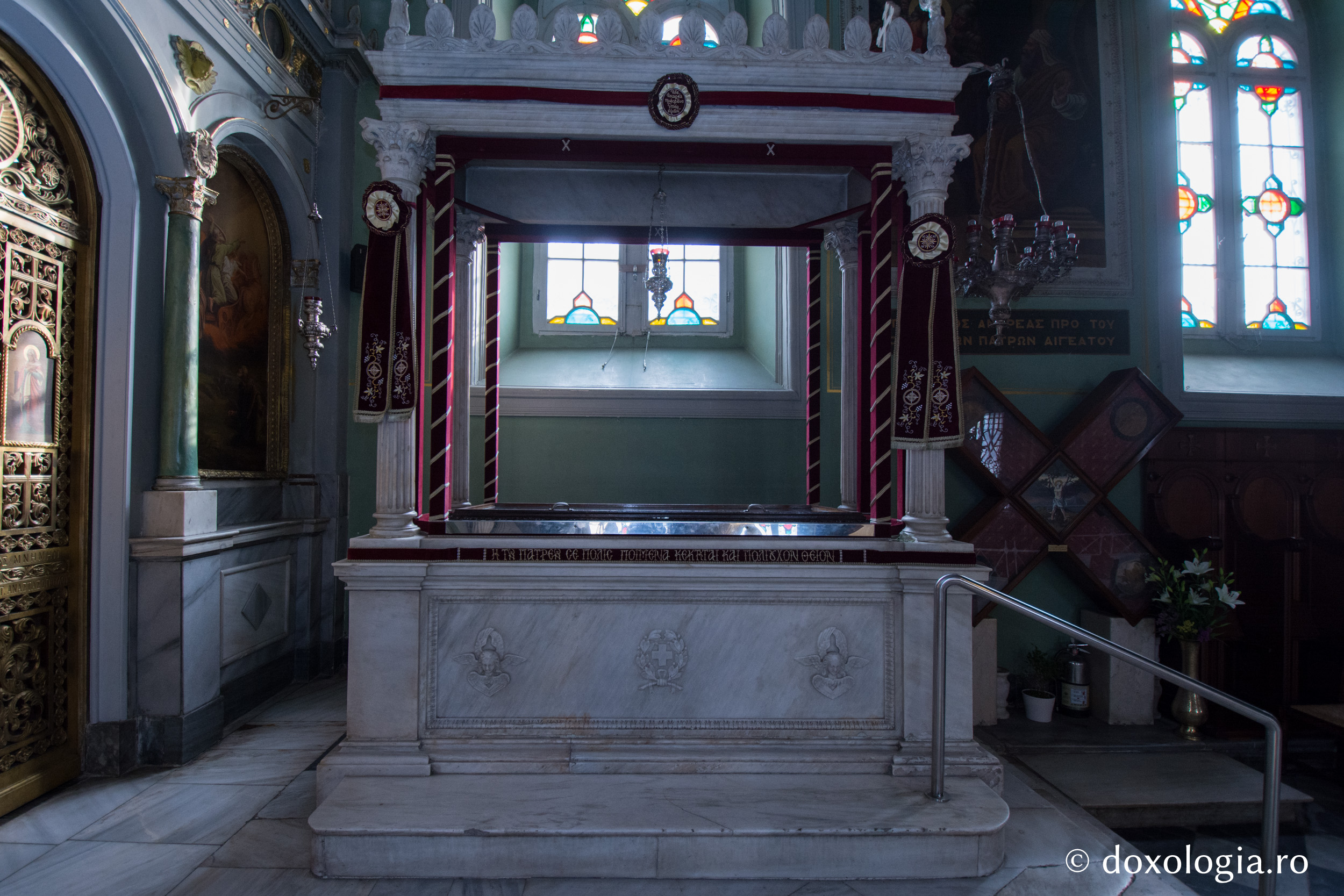 Mormântul Sfântului Apostol Andrei / Foto: Pr. Silviu Cluci Mormântul Sfântului Apostol Andrei