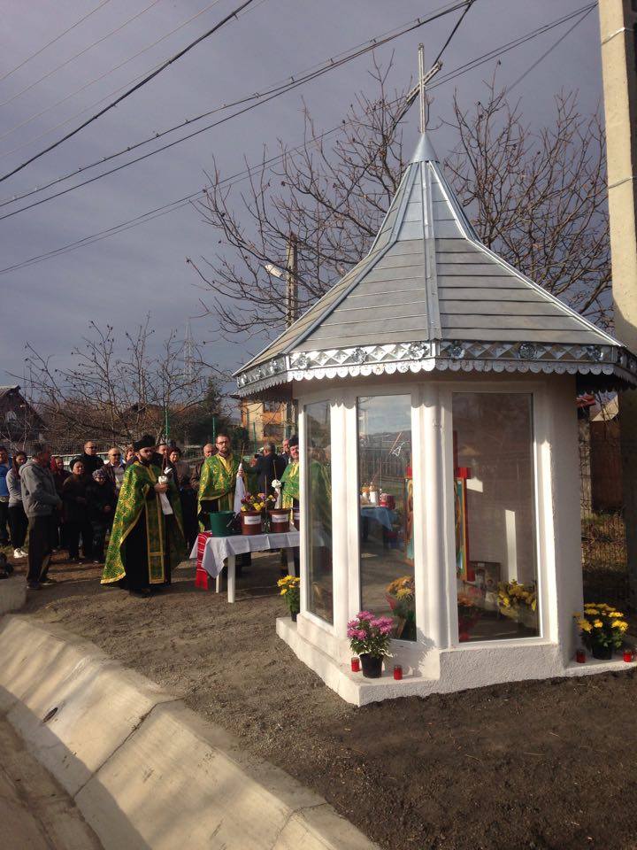O nouă troiţă în Parohia Bordea