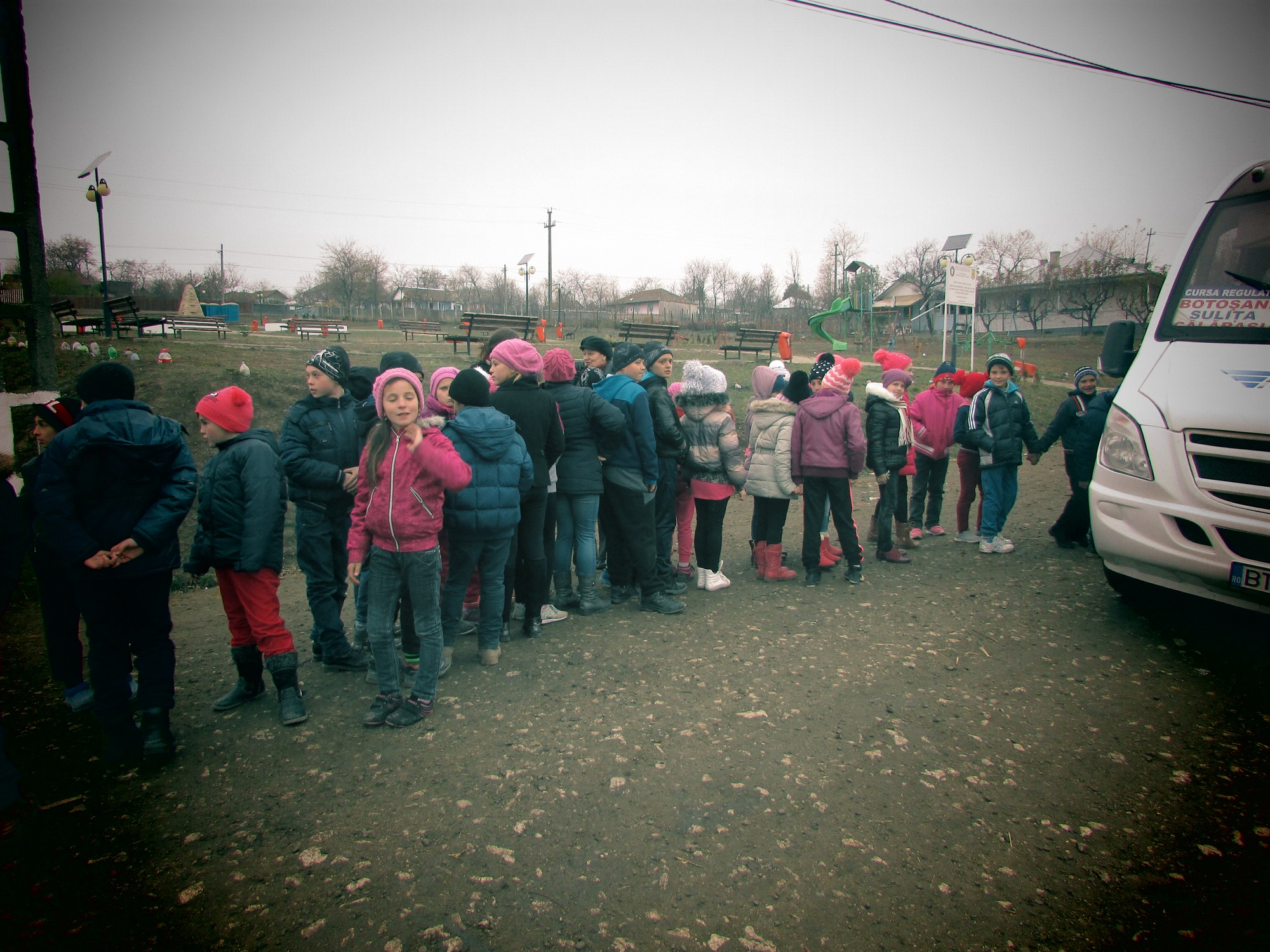 Elevii Şcolii din Călăraşi, în vizită la muzeul parohial din Pleșani