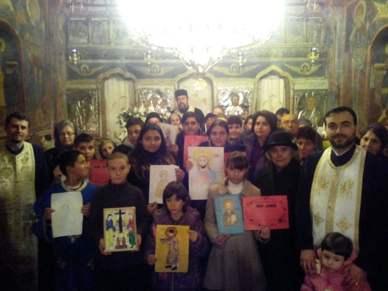 Concurs de pictură și cateheză la parohia Piscani, protoieria Mioveni Concurs de pictură și cateheză la parohia Piscani, protoieria Mioveni