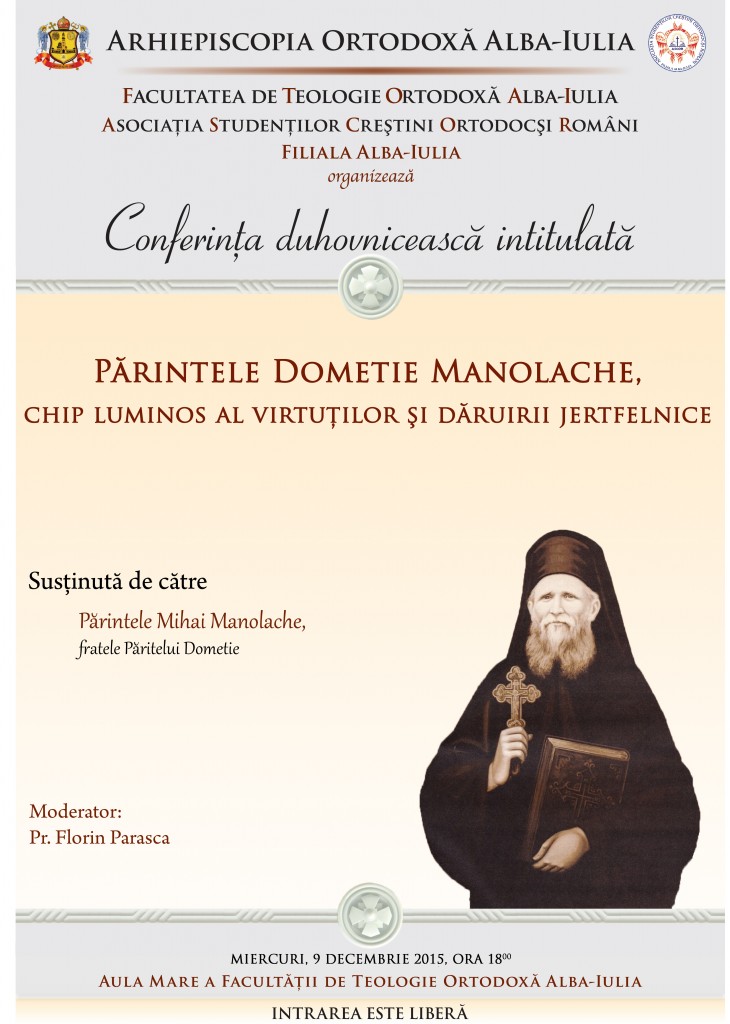 Conferinţă duhovnicească la Alba Iulia