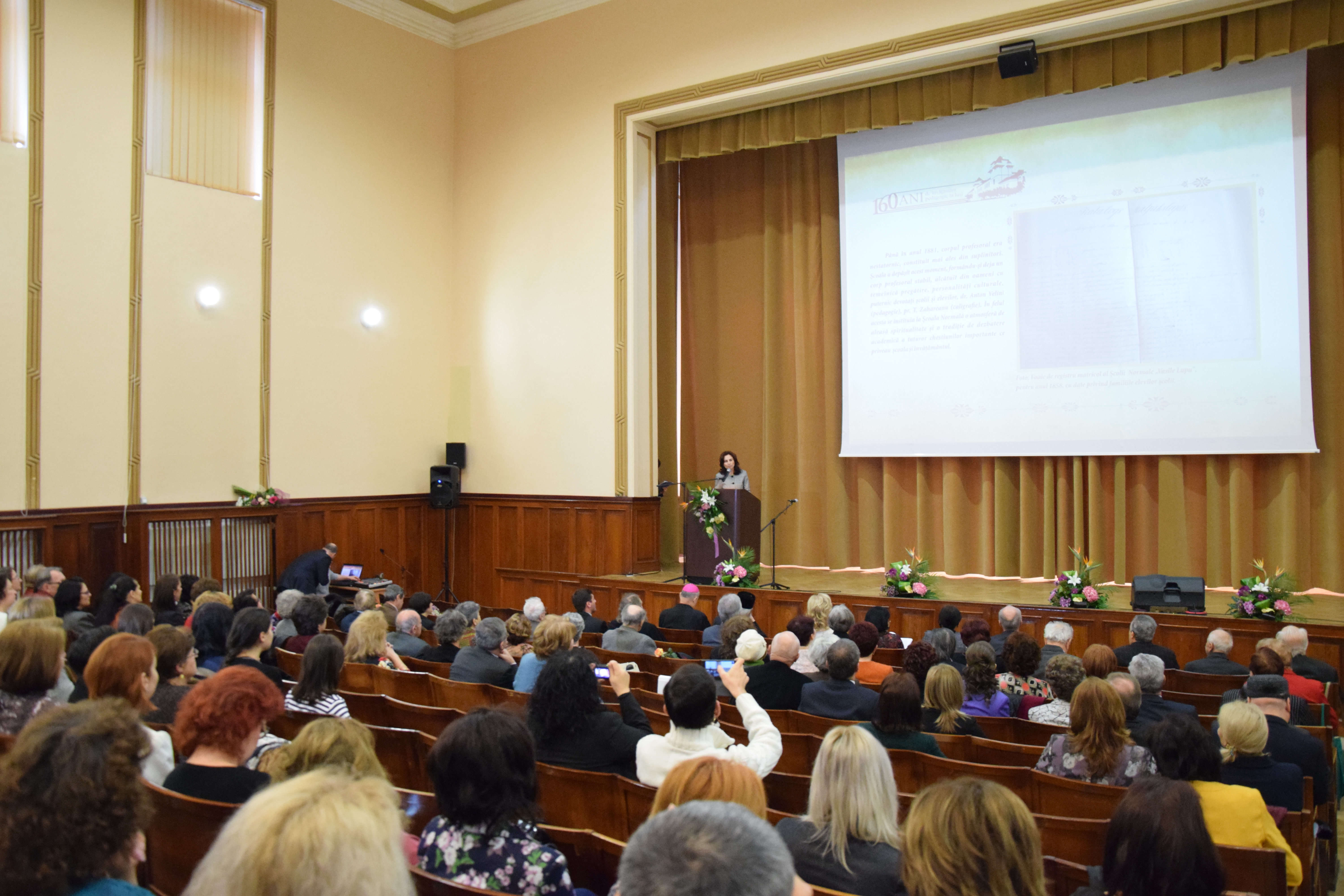 Foto: Tudorel Rusu Liceul Pedagogic „Vasile Lupu” din Iaşi - 160 de ani de la înfiinţare