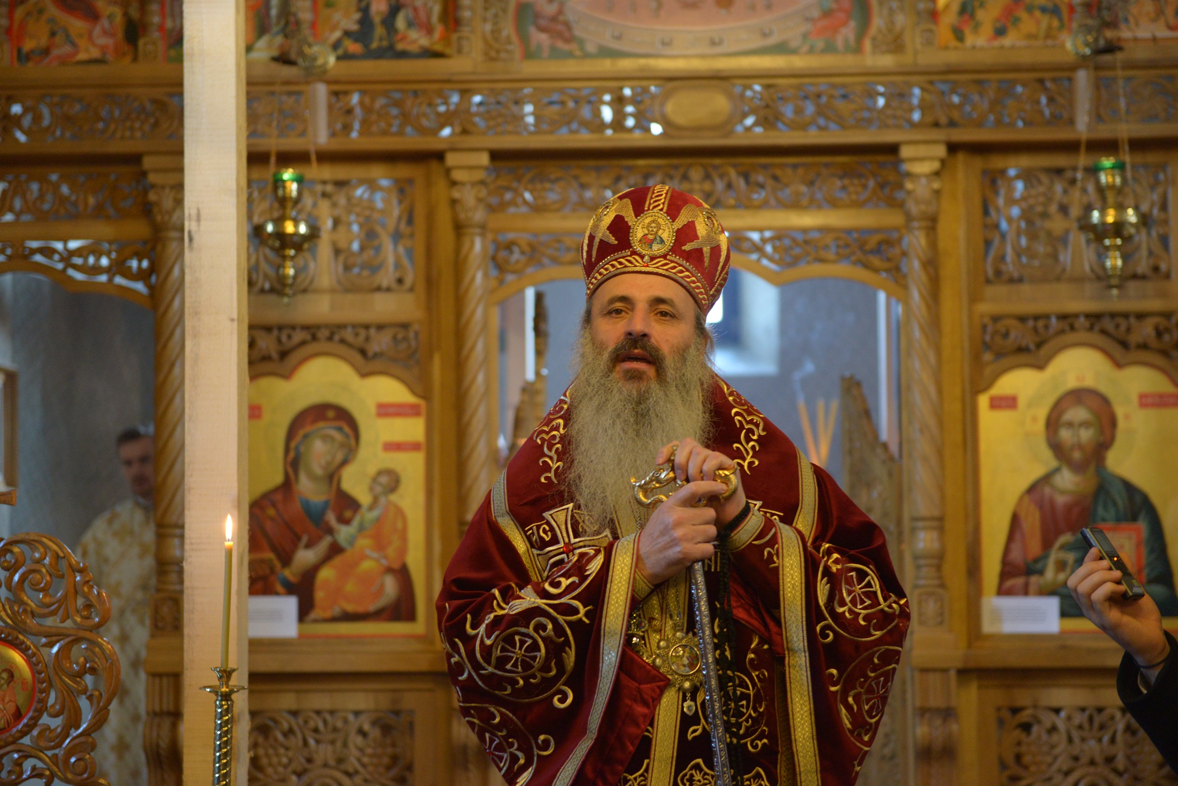 Foto: Constantin Comici „Omul este chemat să aștepte venirea Domnului Hristos în peștera sufletului său”