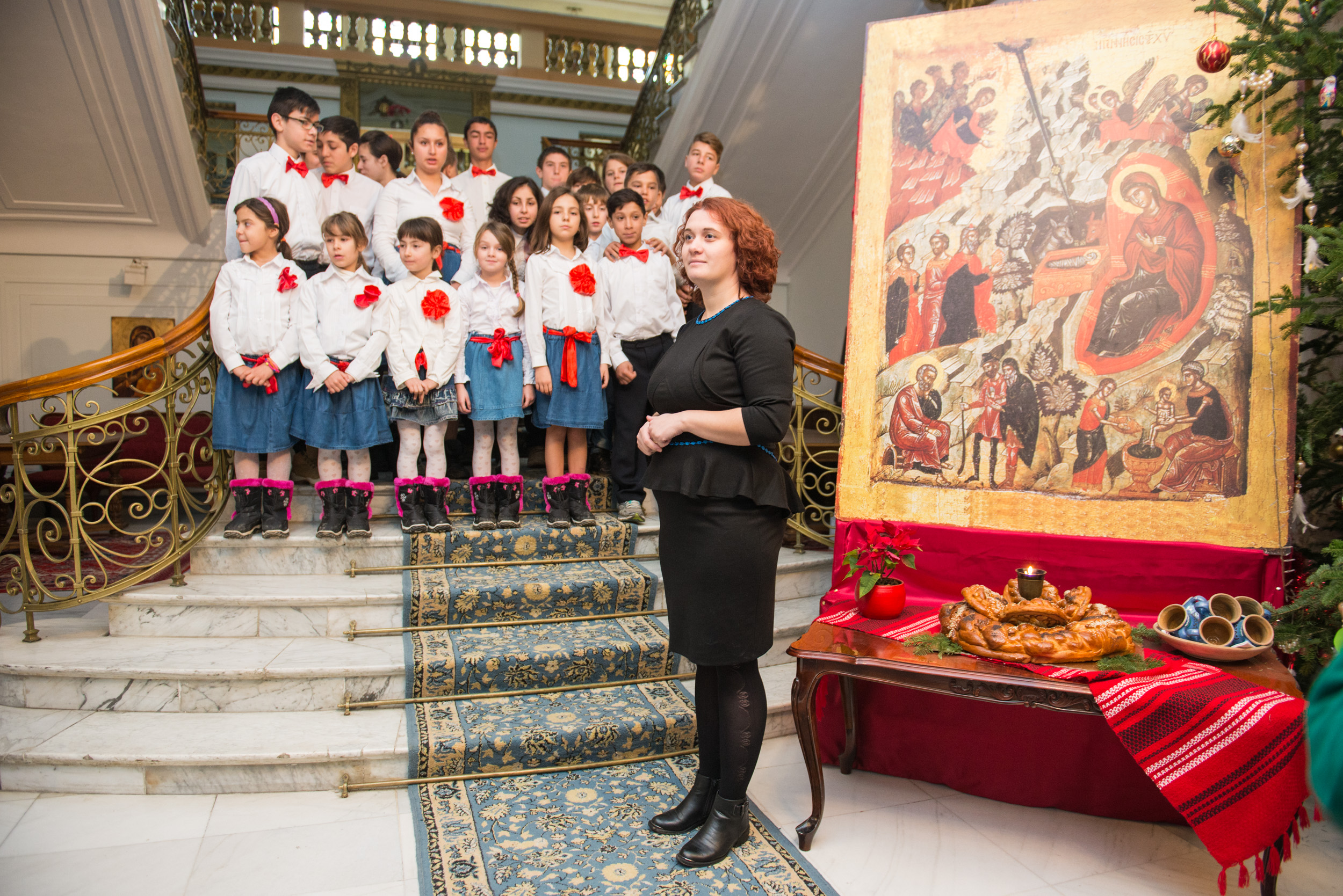 Colindători la Reședința Mitropolitană - Centrul &quot;Mia Casa&quot; Inculeţ - Bârnova, Iaşi