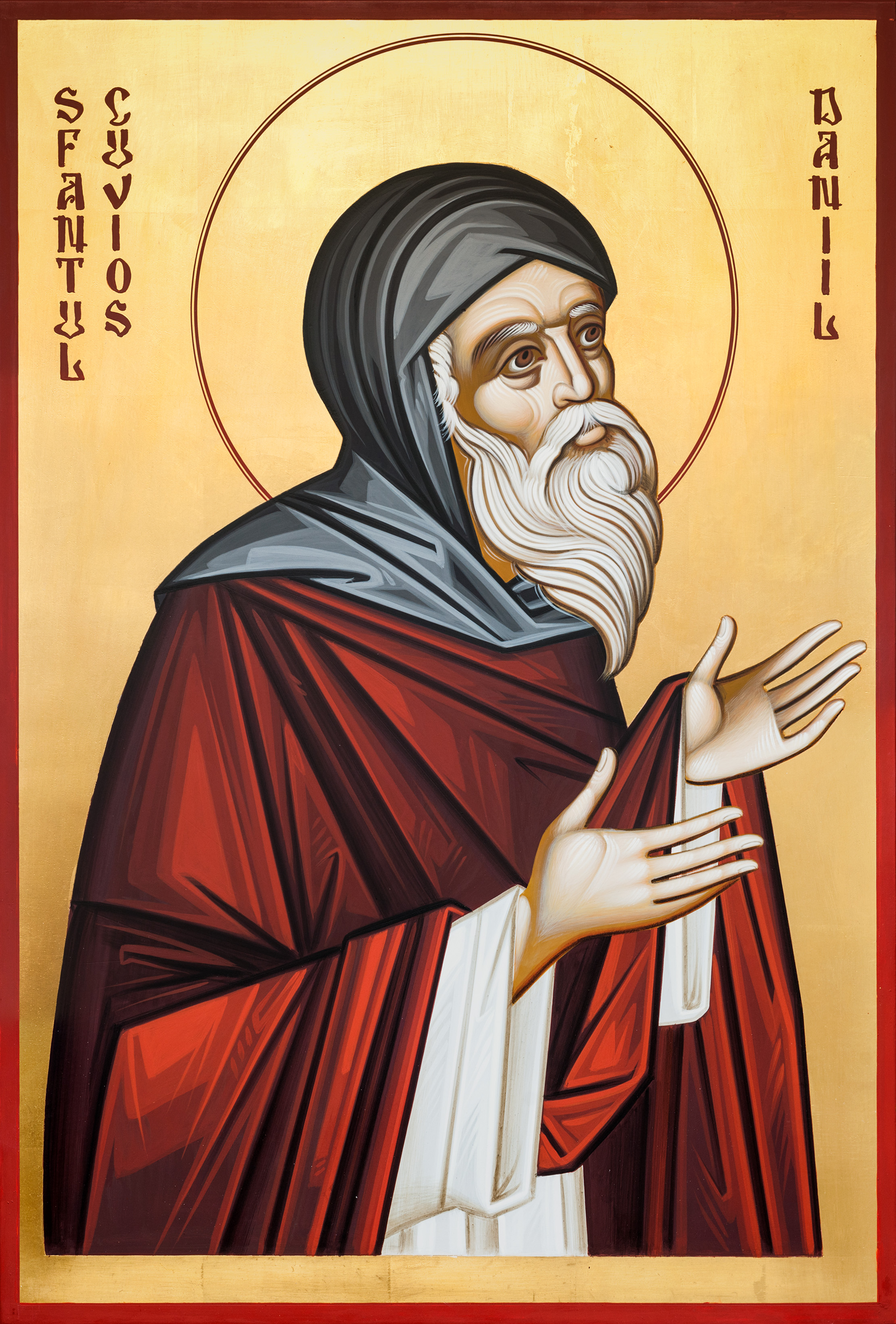 Slujba Acatistului la chilia Sfântului Daniil Sihastrul