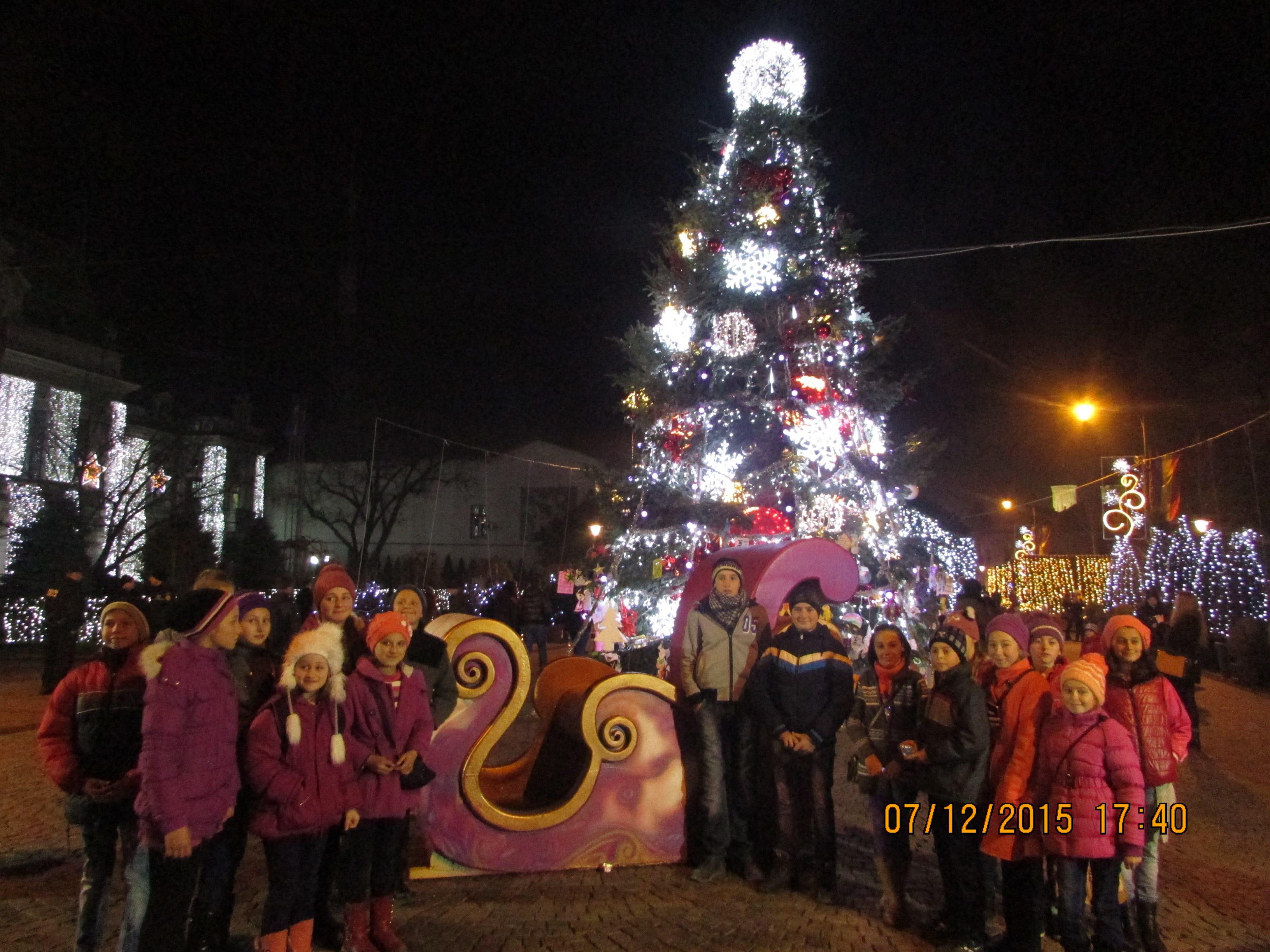 Copiii din corul Parohiei Pleșani, în vizită la Iași