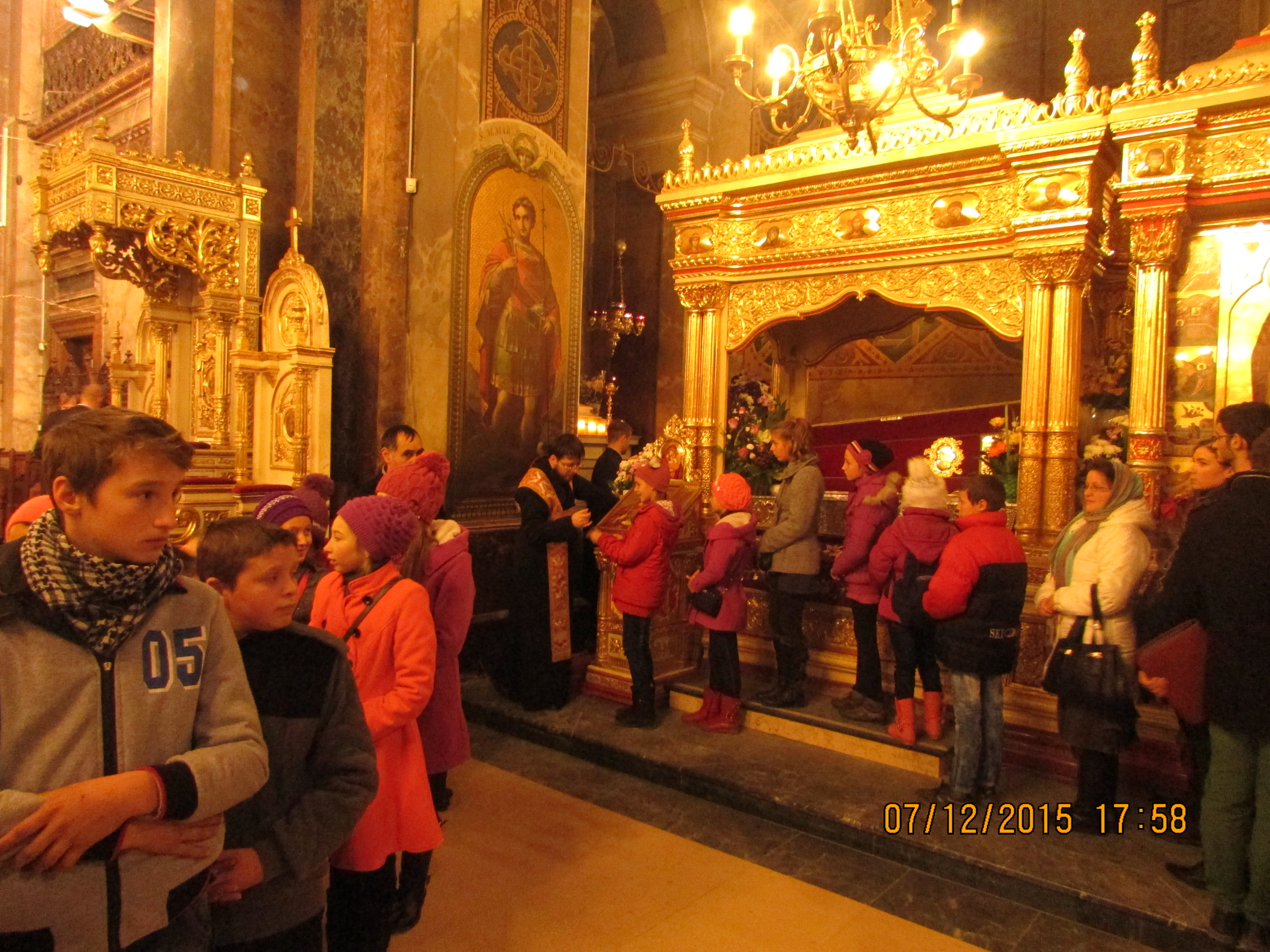 Copiii din corul Parohiei Pleșani, în vizită la Iași