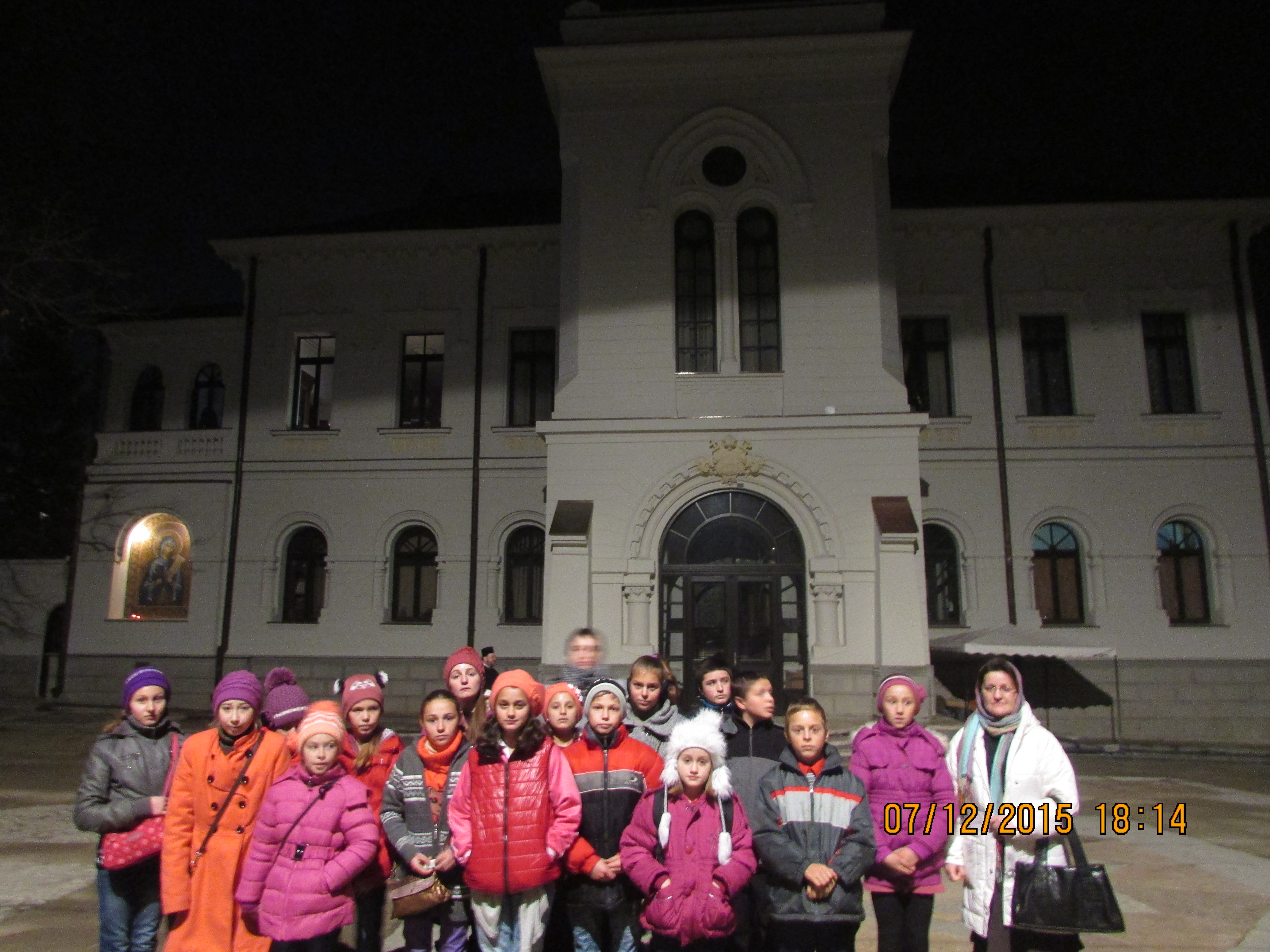 Copiii din corul Parohiei Pleșani, în vizită la Iași