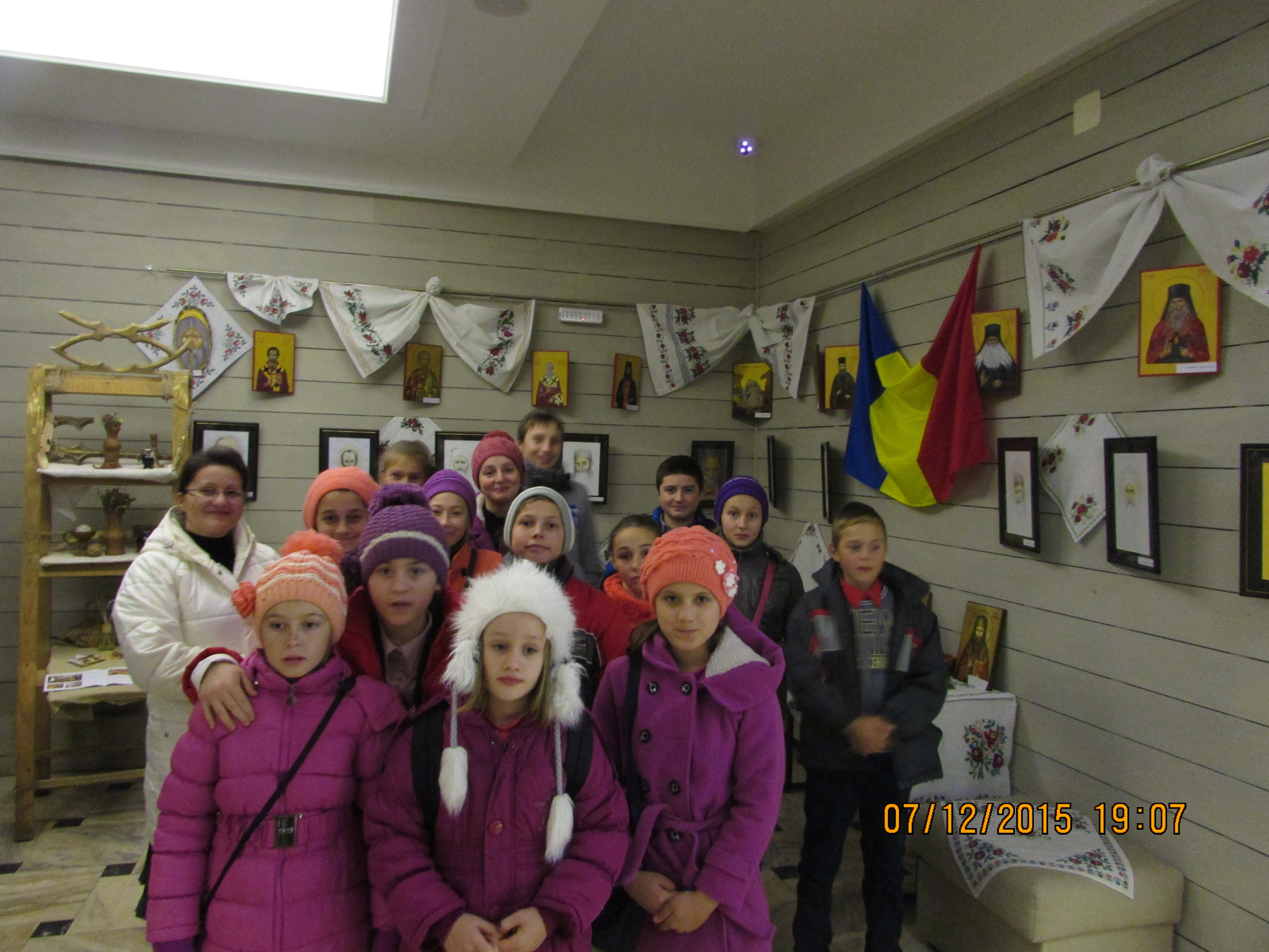 Copiii din corul Parohiei Pleșani, în vizită la Iași