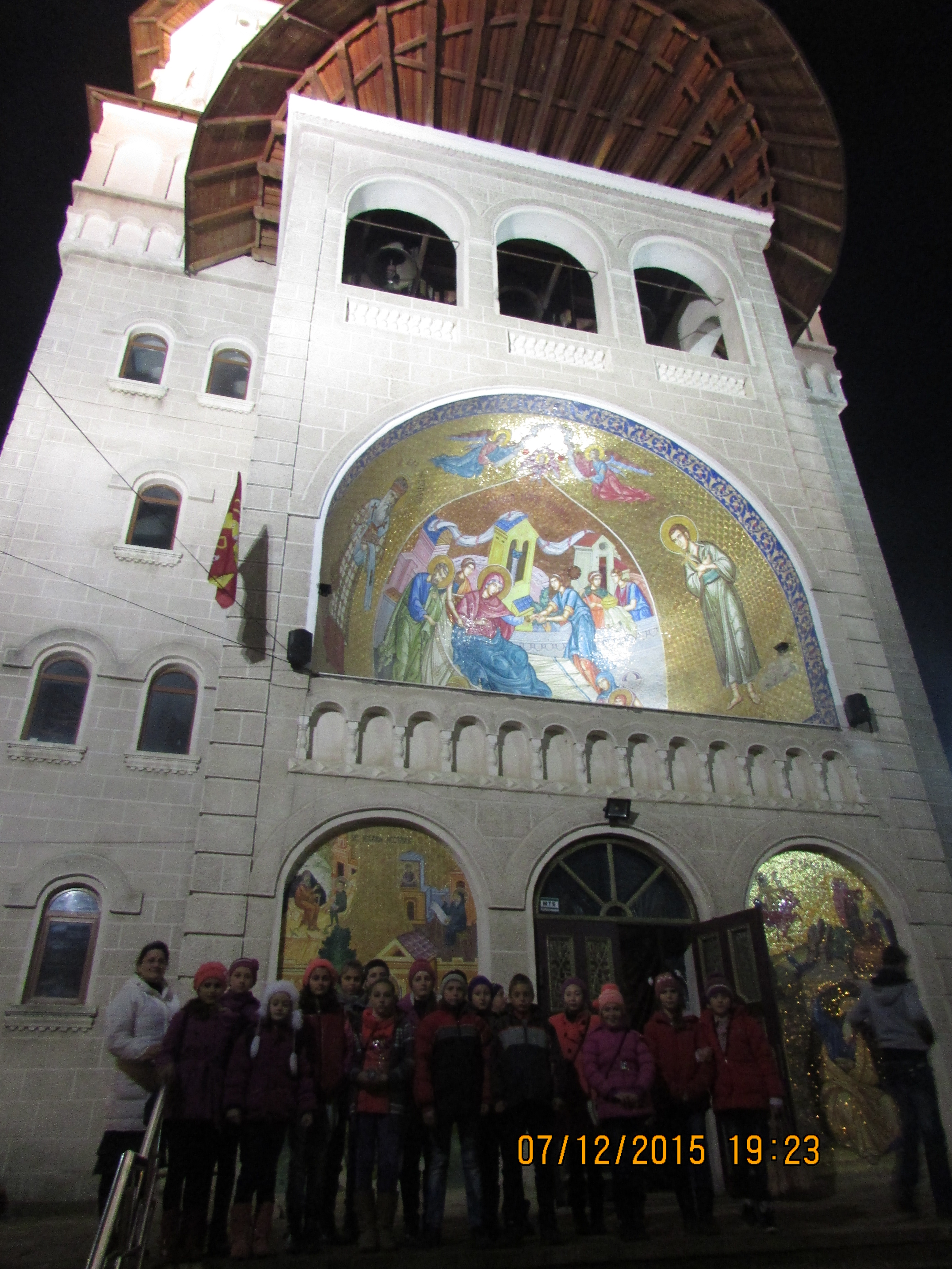 Copiii din corul Parohiei Pleșani, în vizită la Iași