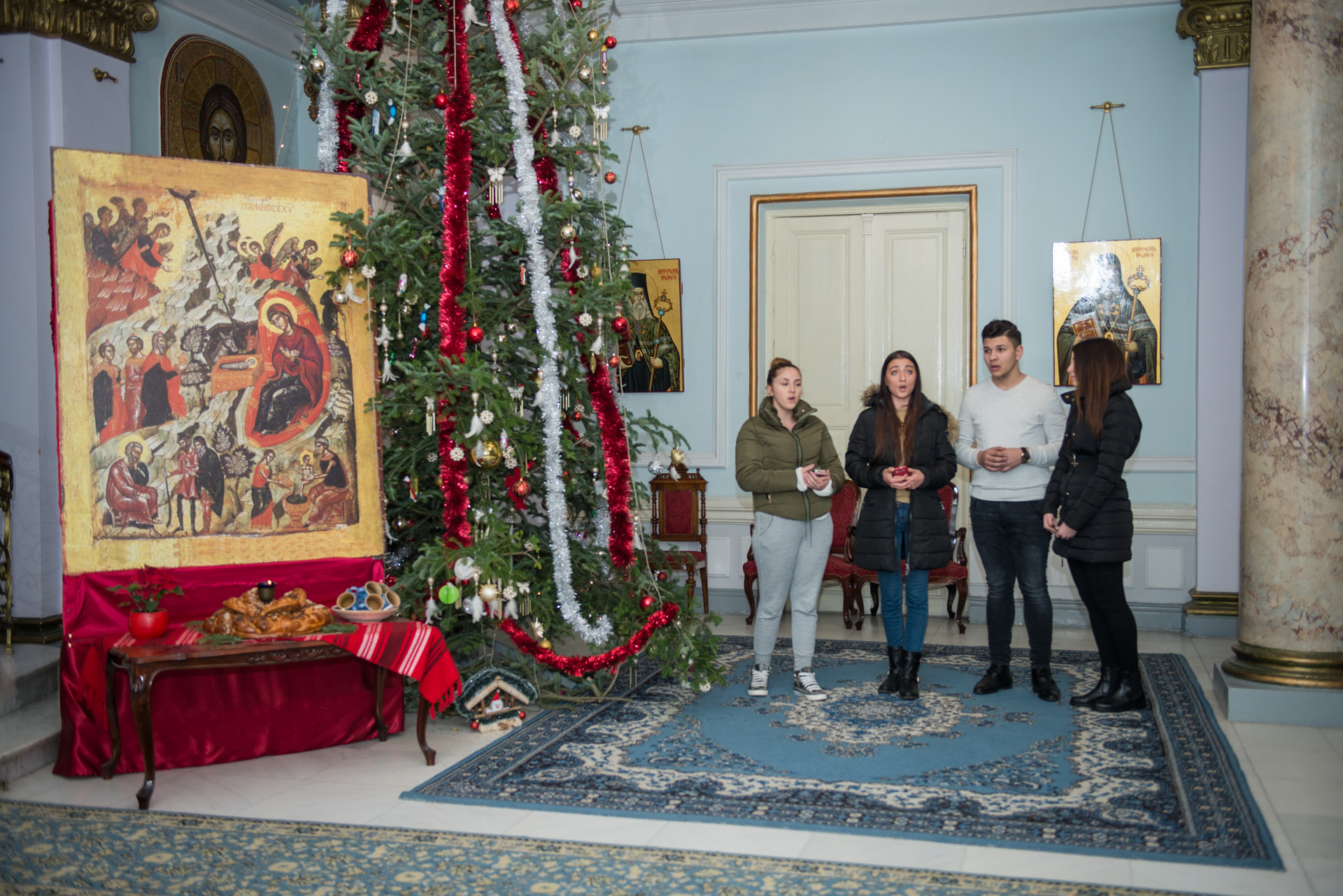 Colindători la Reședința Mitropolitană - Cvartet, Universitatea de Arte „George Enescu” din Iași