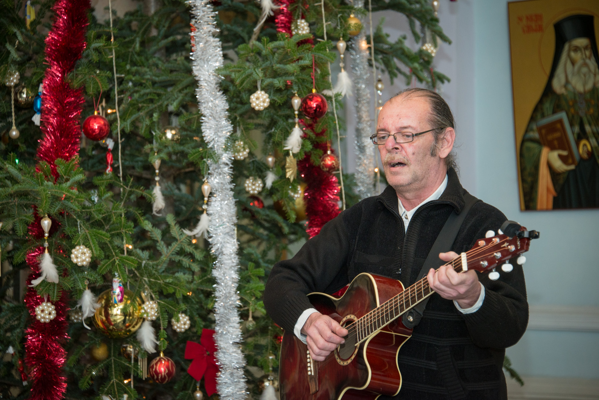 Colindători la Reședința Mitropolitană - Radu Ștefan, Palatul Culturii