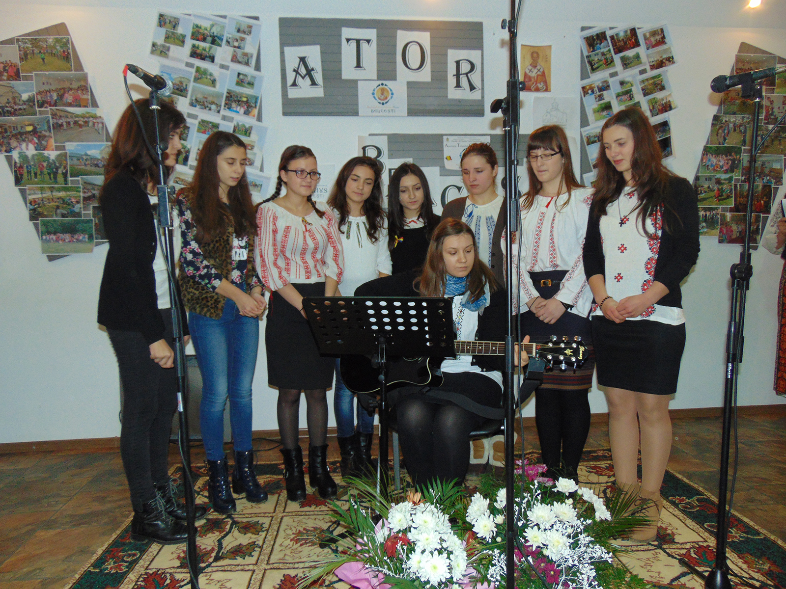 Seară de colinde în Parohia „Sfântul Nicolae” Satu Nou, Belceşti