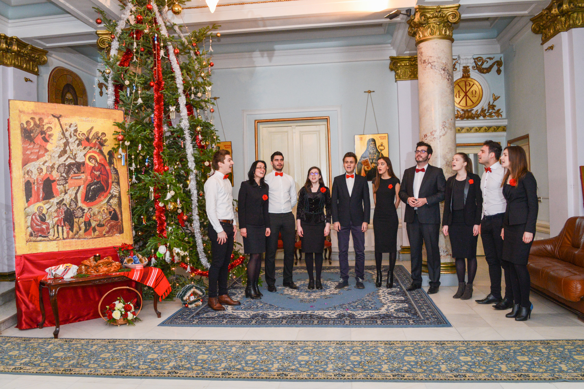 Colindători la Reședința Mitropolitană - Grupul „Bell Canto”