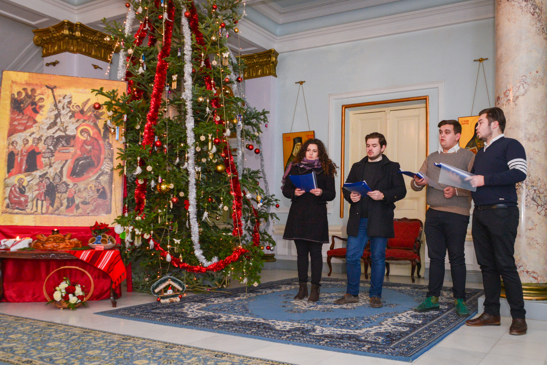 Colindători la Reședința Mitropolitană - Grupul vocal „Lord's Singers