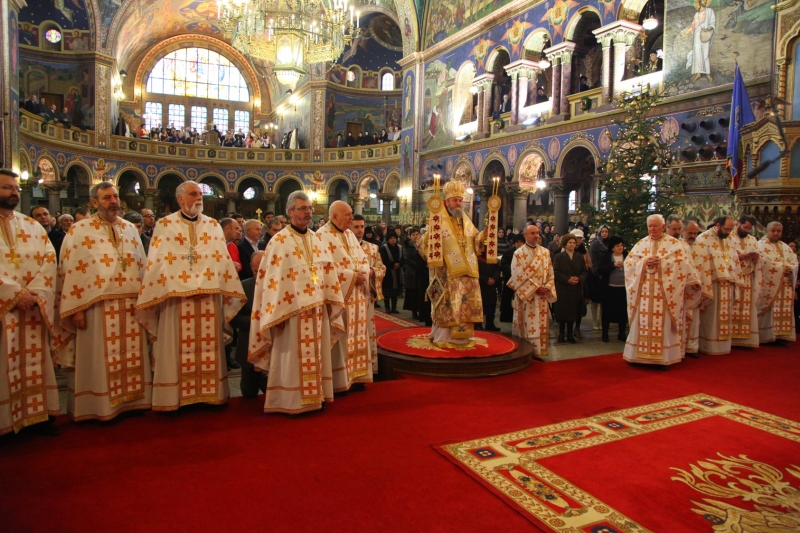 Praznicul Nașterii Domnului, la Catedrala mitropolitană din Sibiu