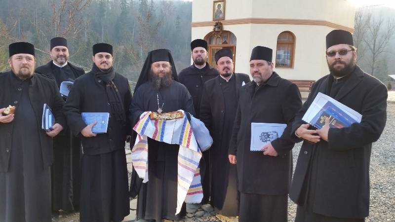 Corala preoțească a Protopopiatului Iași III a cântat „colindul sfânt și bun”