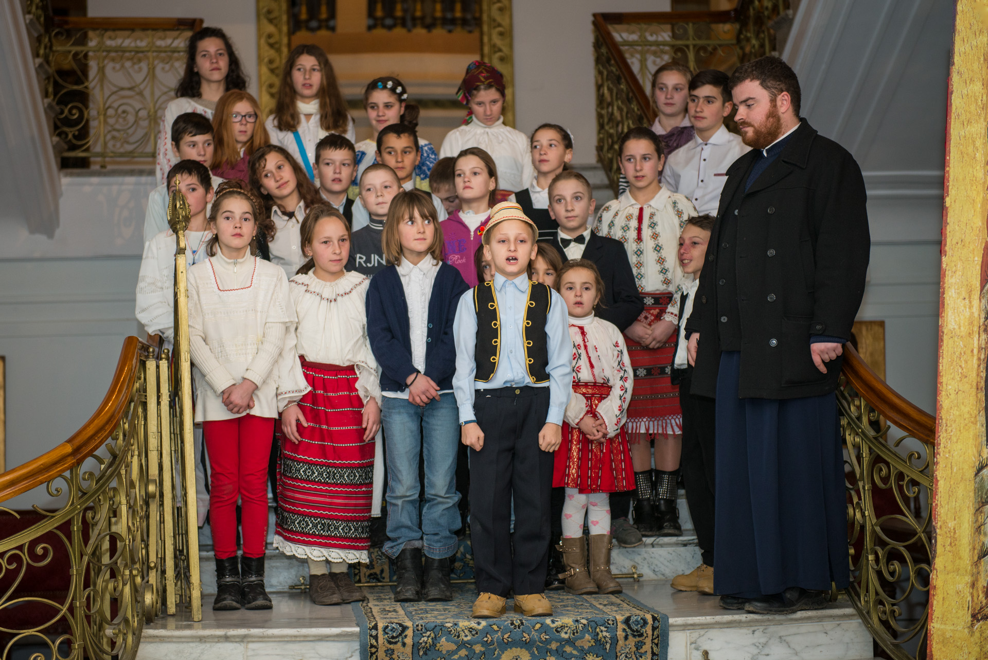 Colindători la Reședința Mitropolitană - Parohia Doroșcani