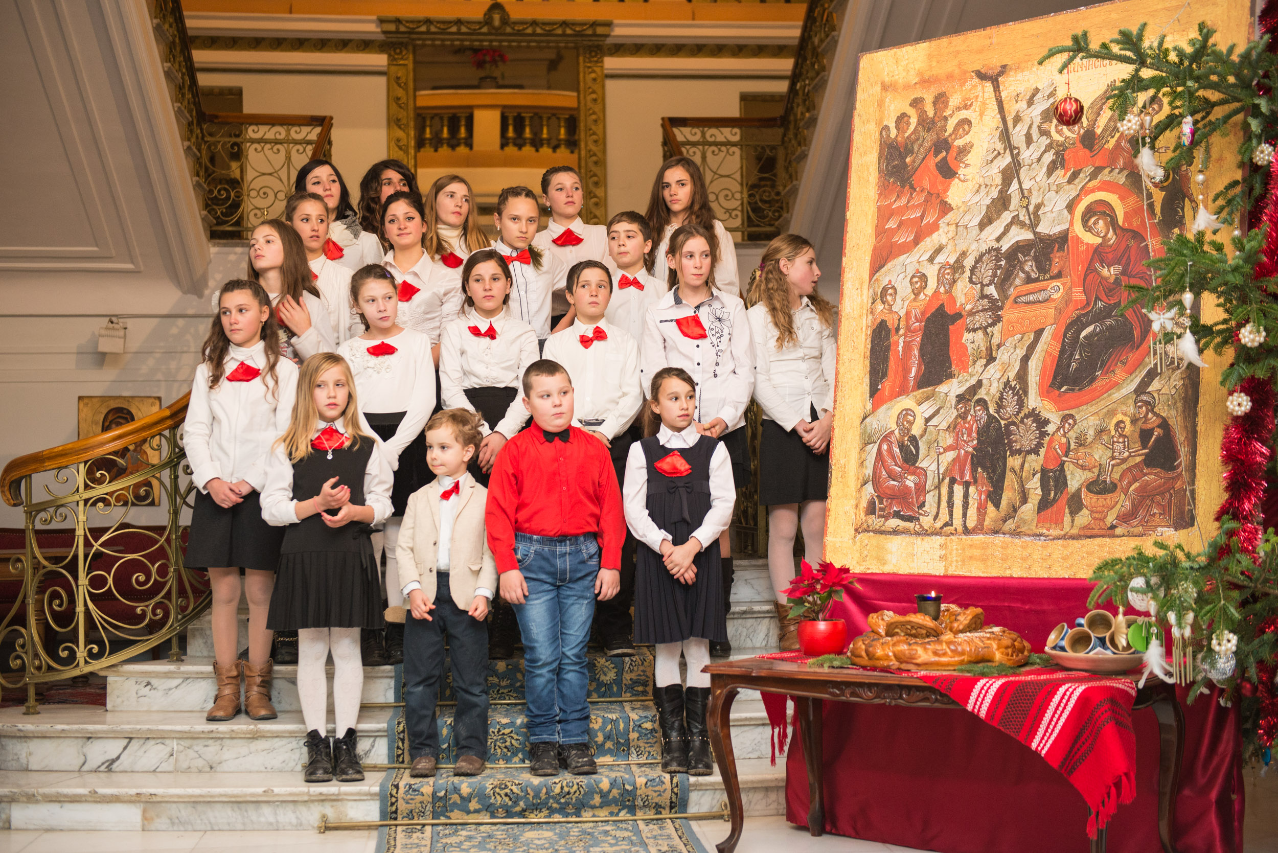 Colindători la Reședința Mitropolitană - Parohia Feredeni, Iaşi