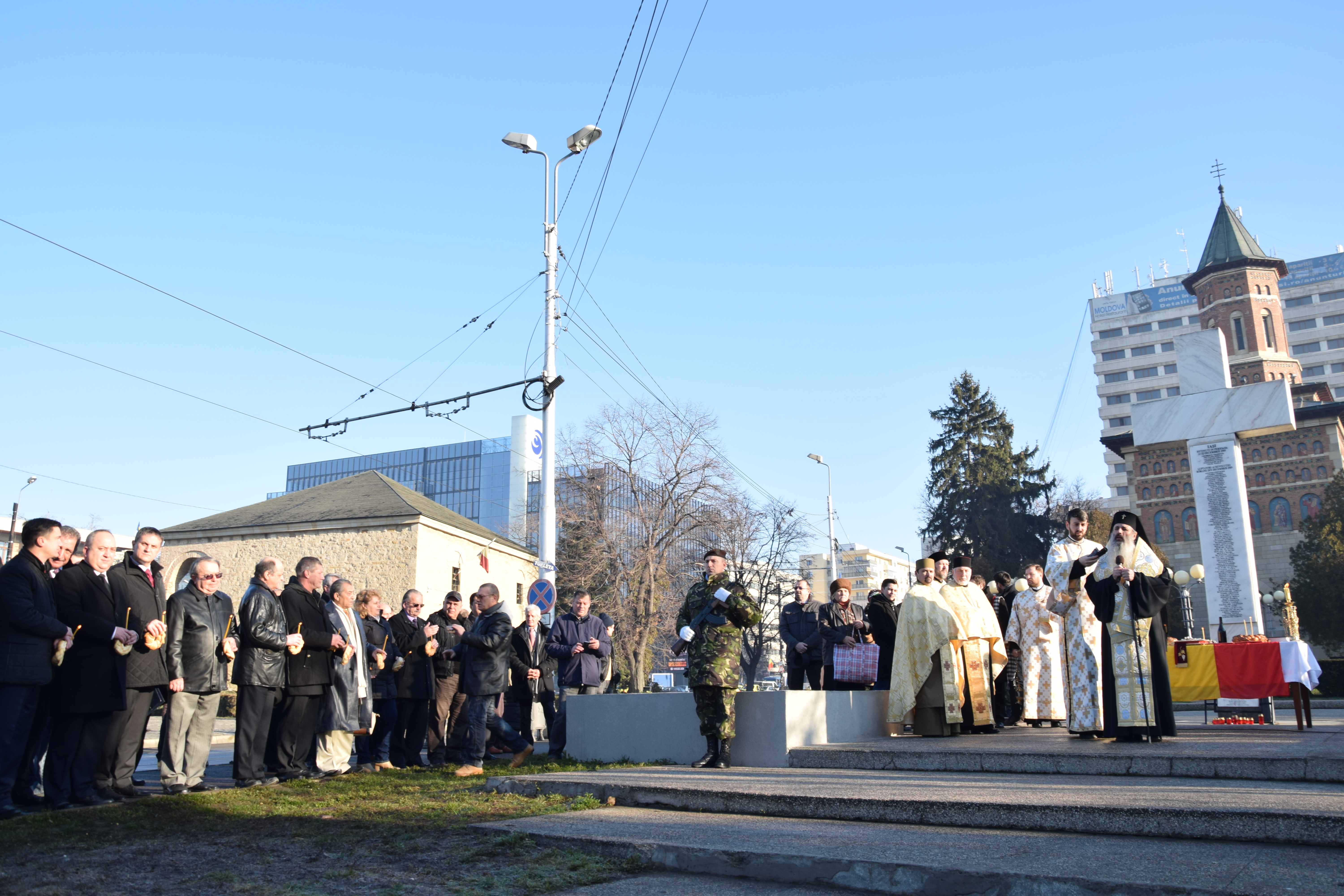 Rugăciuni pentru eroii Revoluției din 1989, la Iași