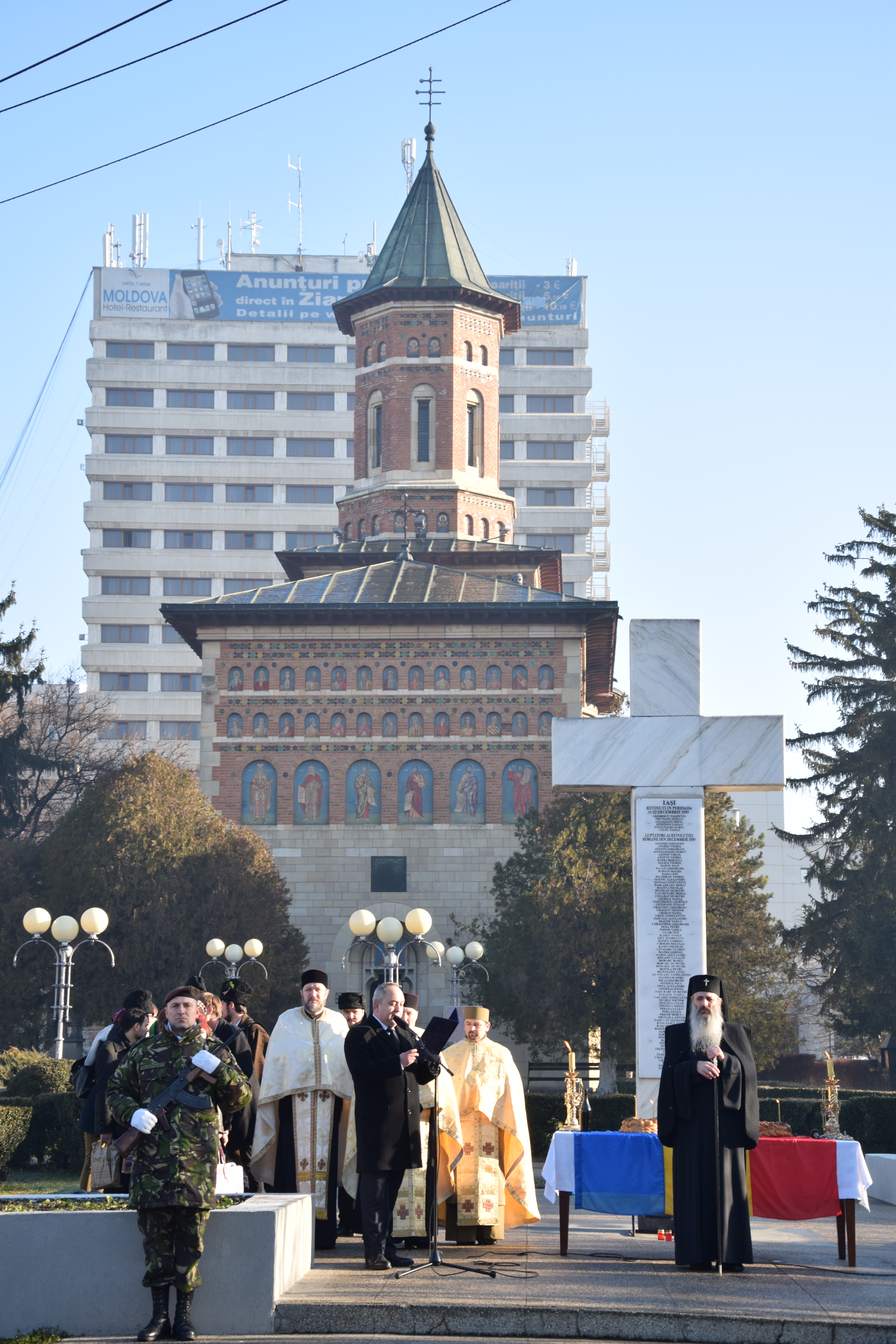 Rugăciuni pentru eroii Revoluției din 1989, la Iași