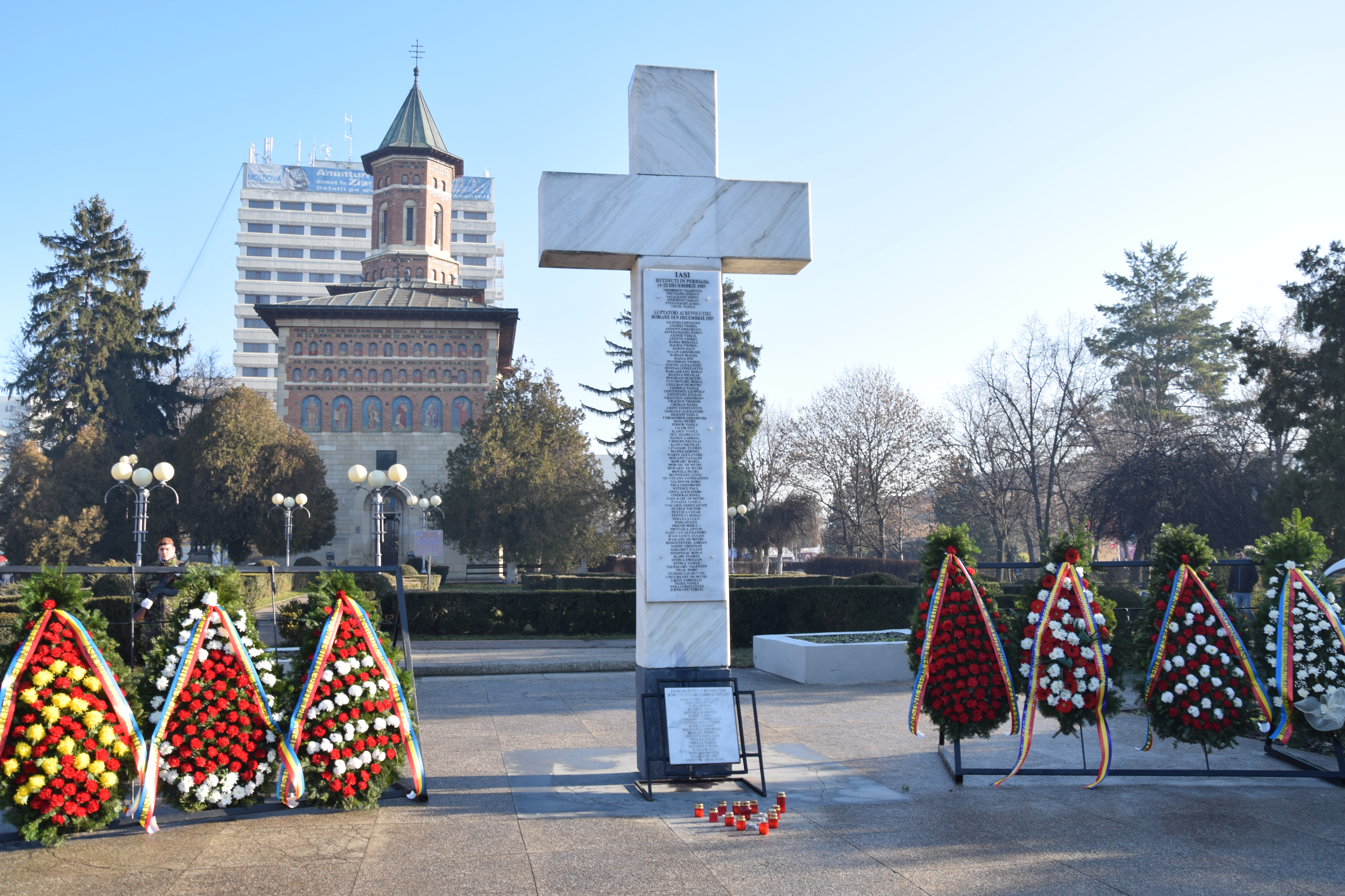 Rugăciuni pentru eroii Revoluției din 1989, la Iași