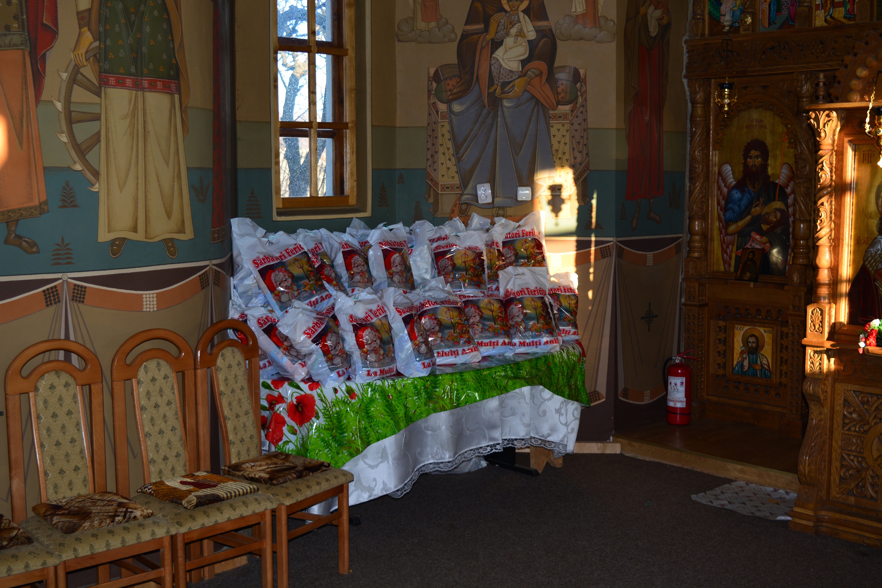 Proiect social-filantropic în Parohia Poiana - Brăești