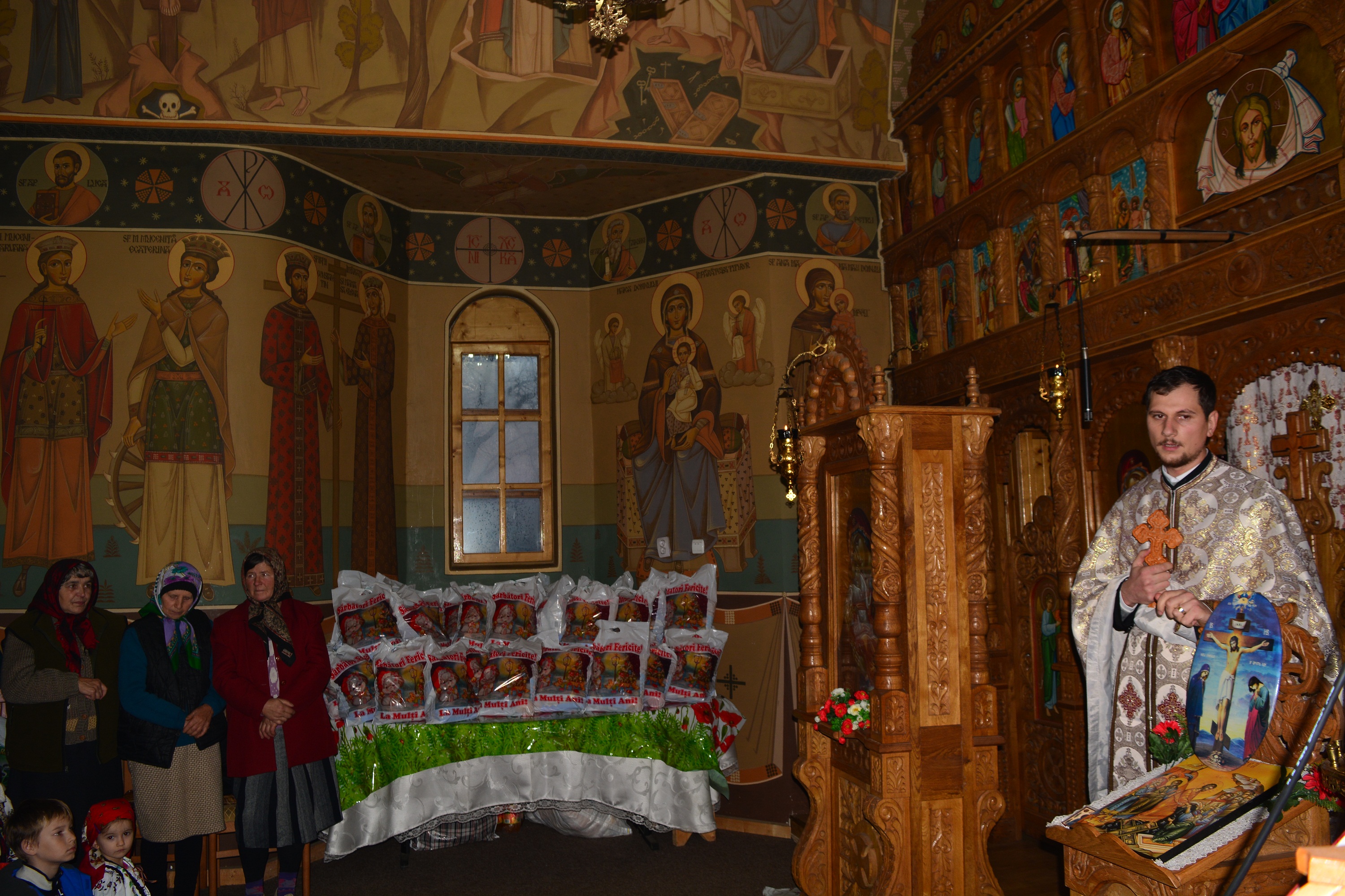 Proiect social-filantropic în Parohia Poiana - Brăești