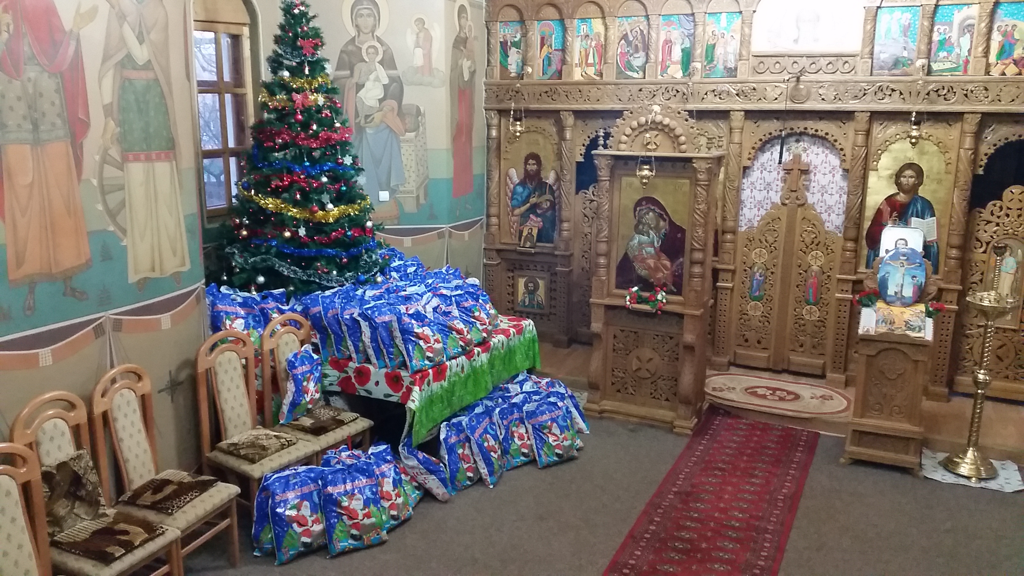 Proiect social-filantropic în Parohia Poiana - Brăești