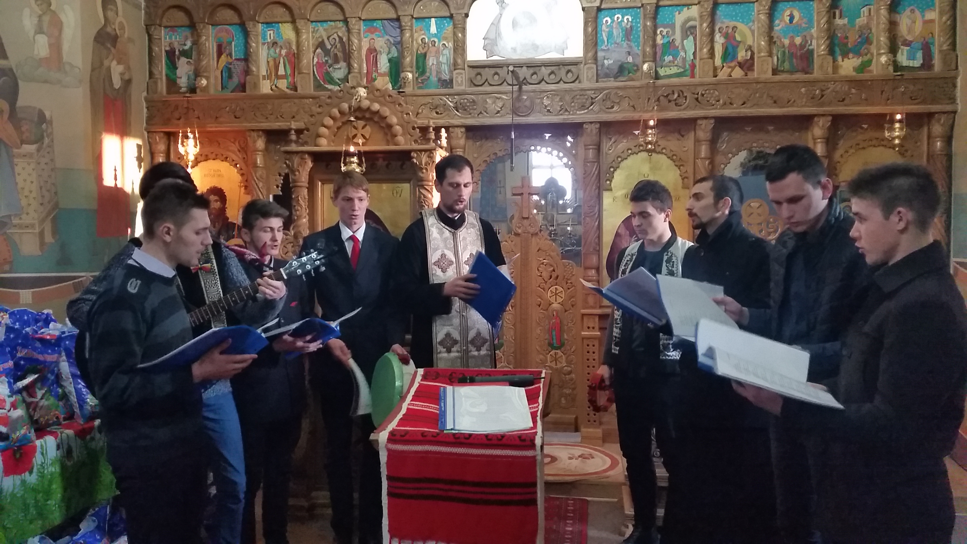 Proiect social-filantropic în Parohia Poiana - Brăești