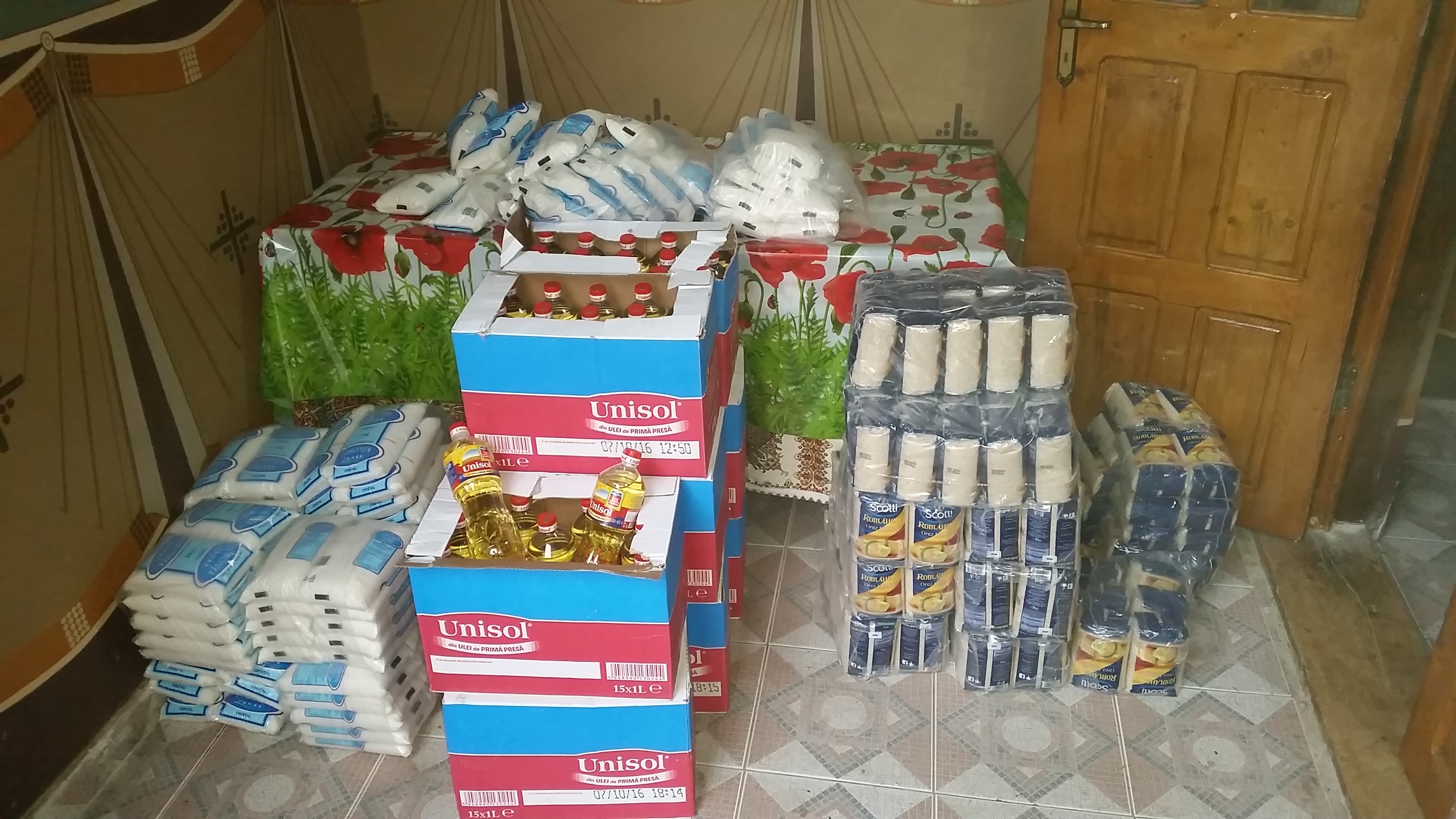 Proiect social-filantropic în Parohia Poiana - Brăești