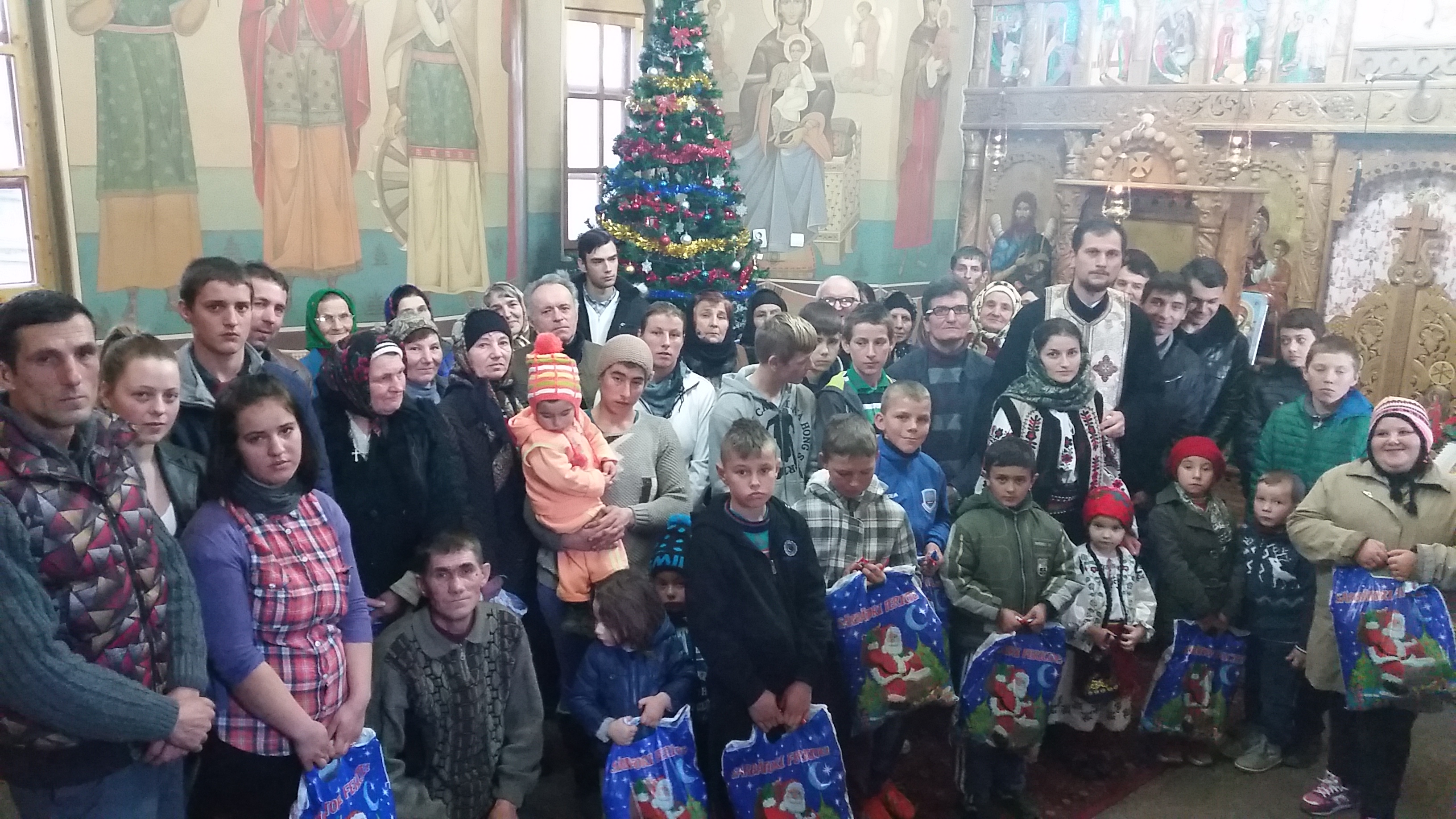 Proiect social-filantropic în Parohia Poiana - Brăești