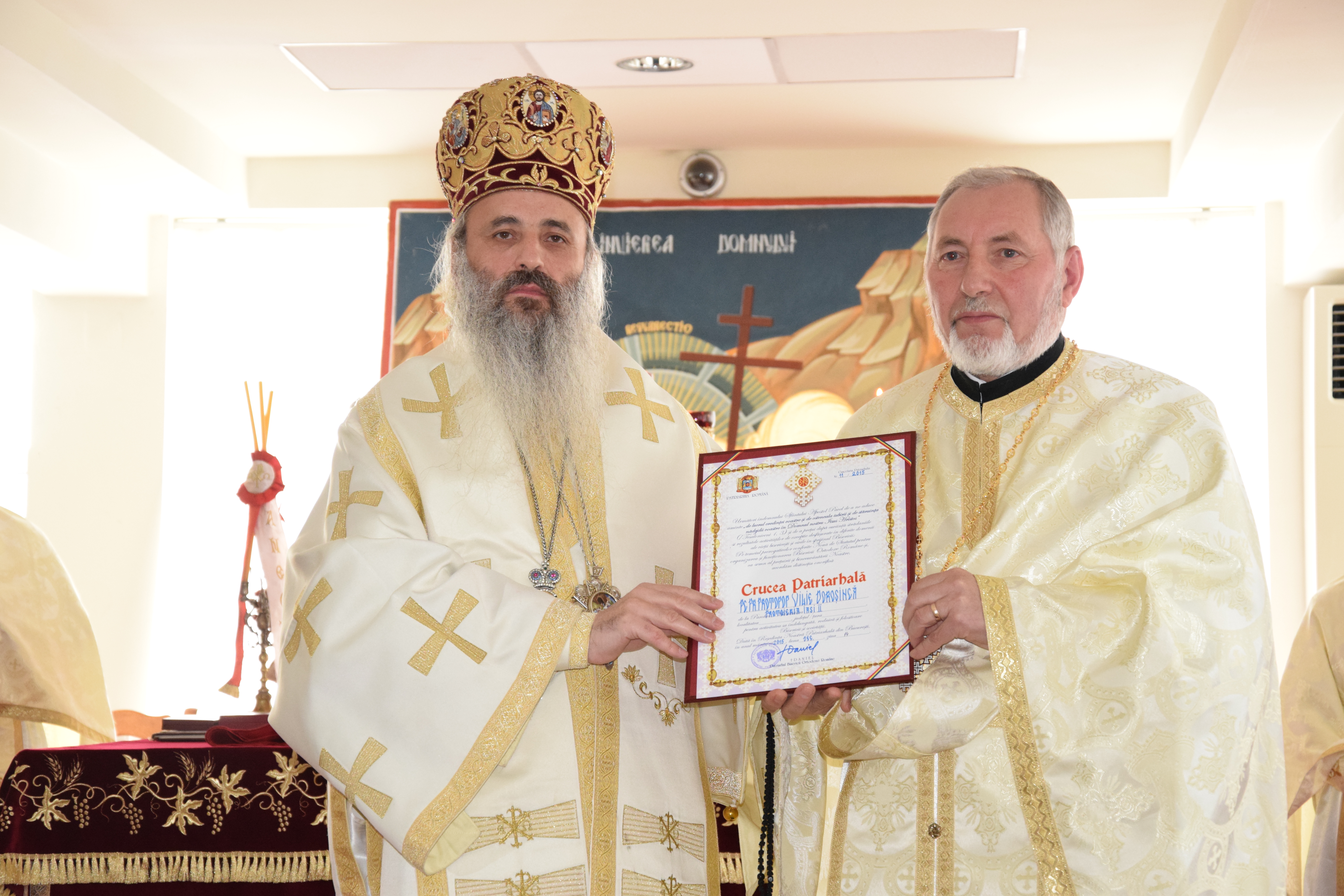 Distincție patriarhală/  Foto: Tudorel Rusu Părintele Marius Daniel Profir, noul proiereu al Protopopiatului Iași 2