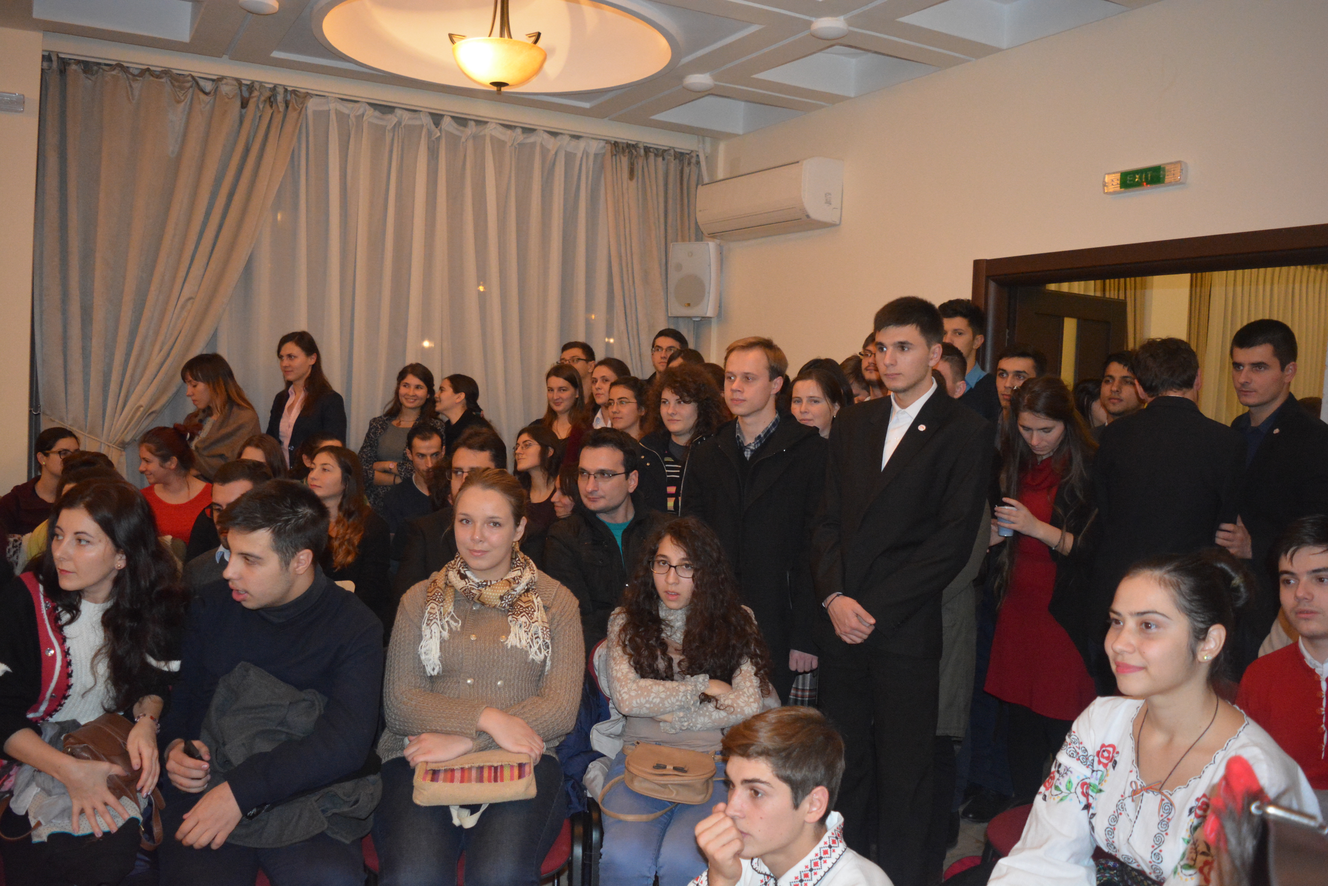 Public numeros, la „Seară la Colegiu”