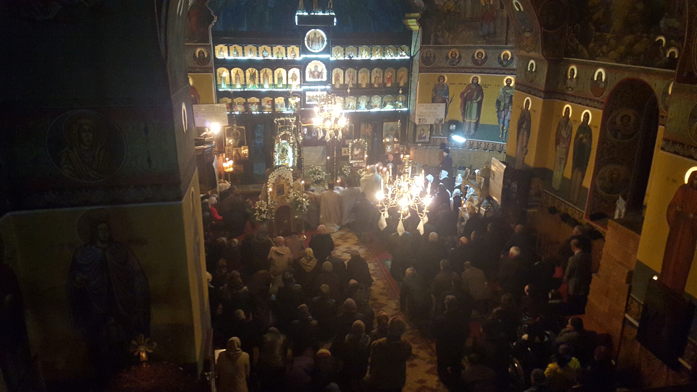 Slujbe oficiate în sobor, în parohia Filioara