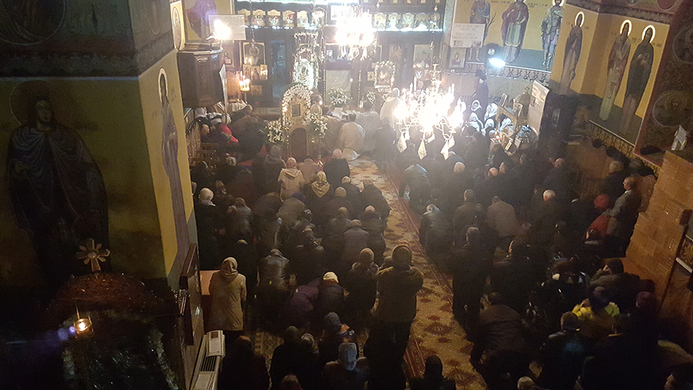 Slujbe oficiate în sobor, în Parohia Filioara