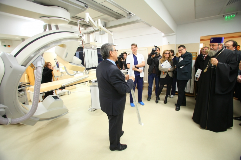 Mitropolitul Laurențiu Streza a sfințit Centrul de Cercetare Cardiologică de la Sibiu