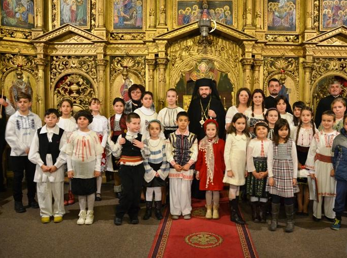 Biserica „Sfântul Nicolae” din Bocșa, la ceas de sărbătoare