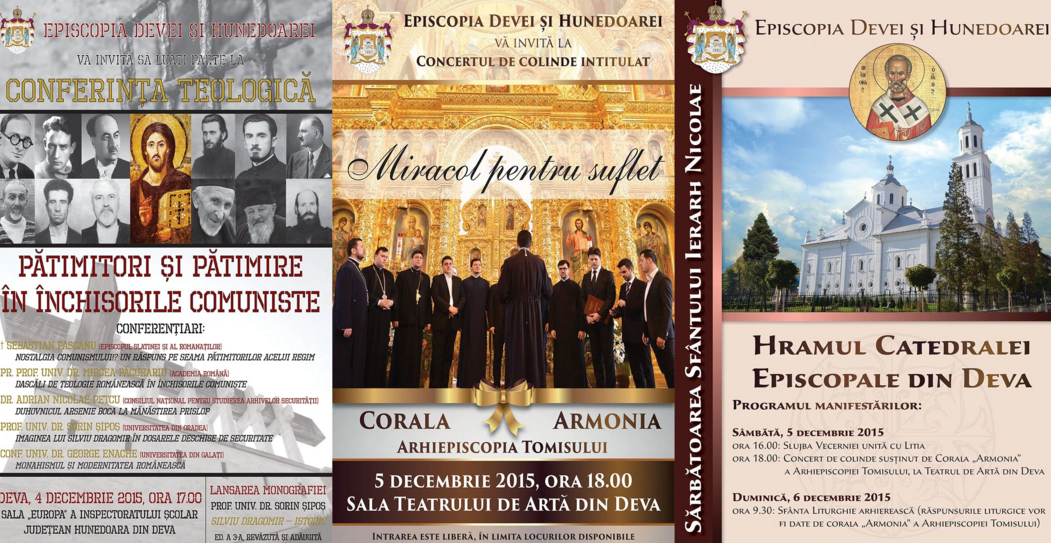 Manifestări prilejuite de hramul Catedralei Episcopale din Deva