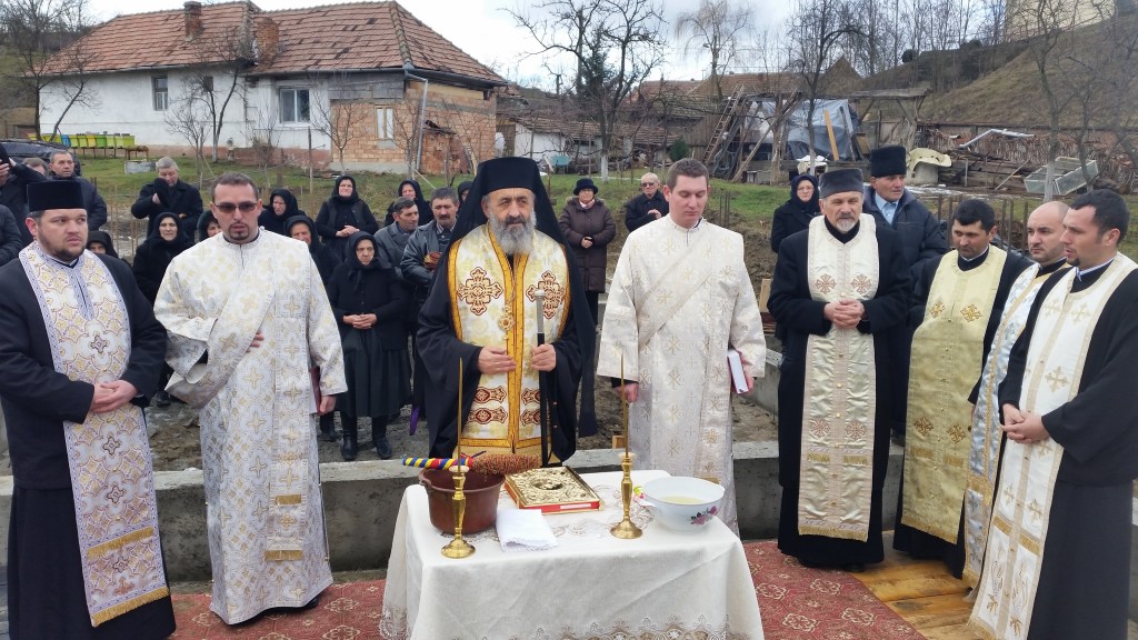 S-a pus piatra de temelie pentru biserica parohiei Iclod, Protopopiatul Blaj