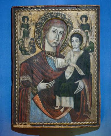 Icoana Maicii Domnului din Mănăstirea maramureșeană Dragomirești, la „Poarta Fiordurilor” din Bergen, Norvegia Icoana Maicii Domnului din Mănăstirea maramureșeană Dragomirești, la „Poarta Fiordurilor” din Bergen, Norvegia