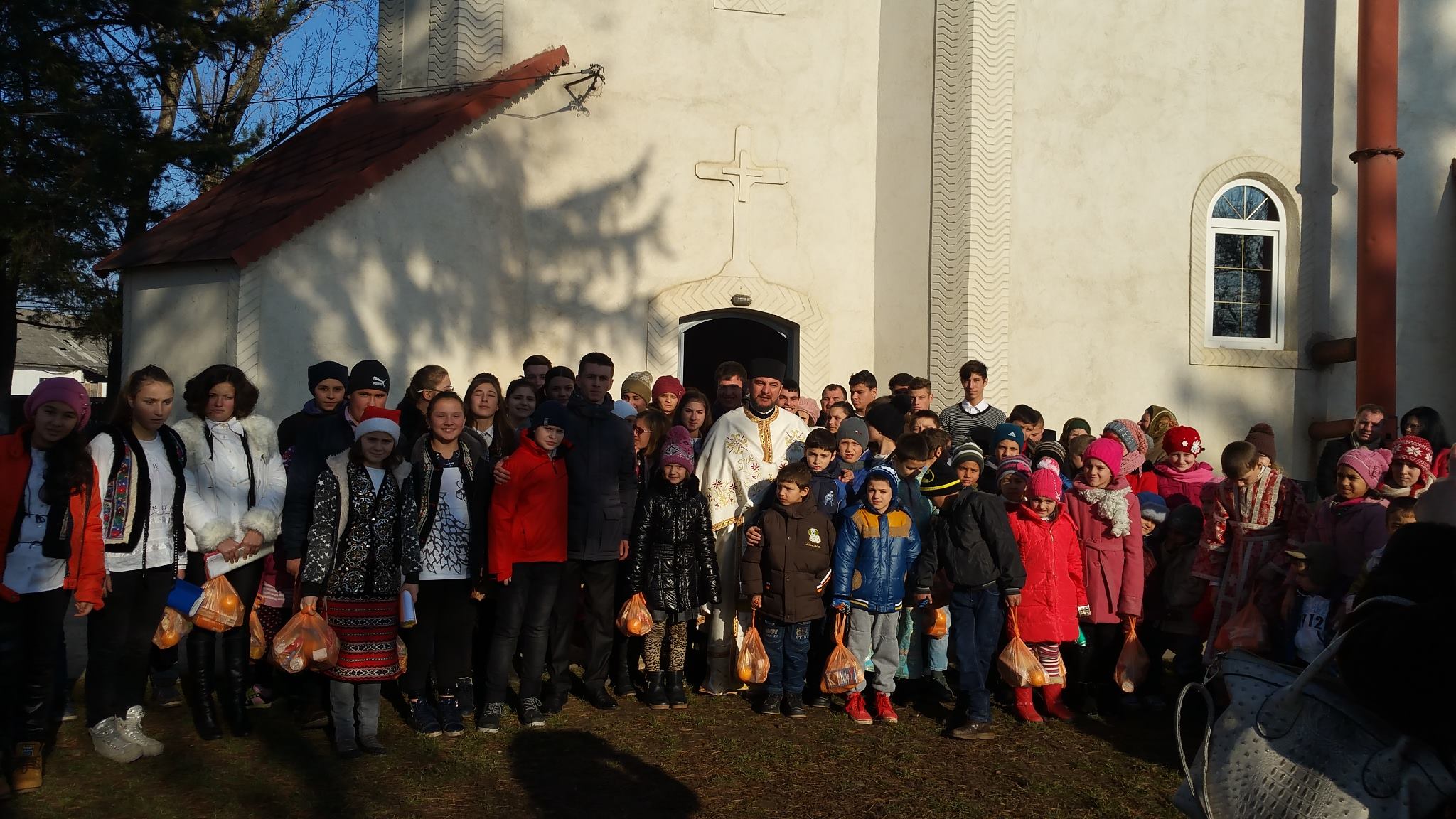 Acţiuni filantropice la Păstrăveni