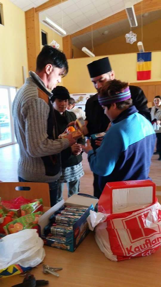 Acţiuni filantropice la Păstrăveni