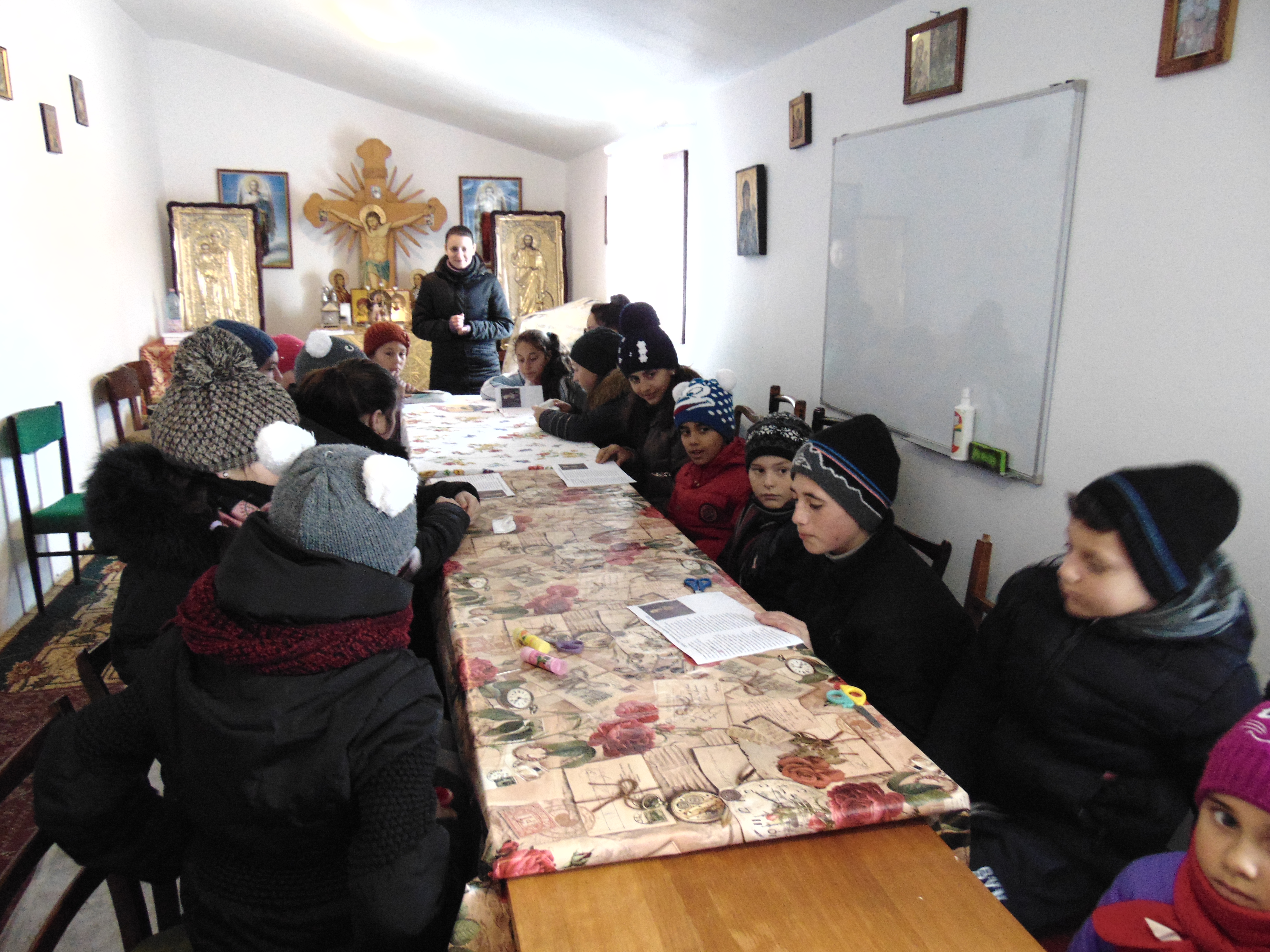 Slujbă de Te Deum și atelier de creație dedicat Unirii Principatelor, în Parohia Stânca Roznovanu