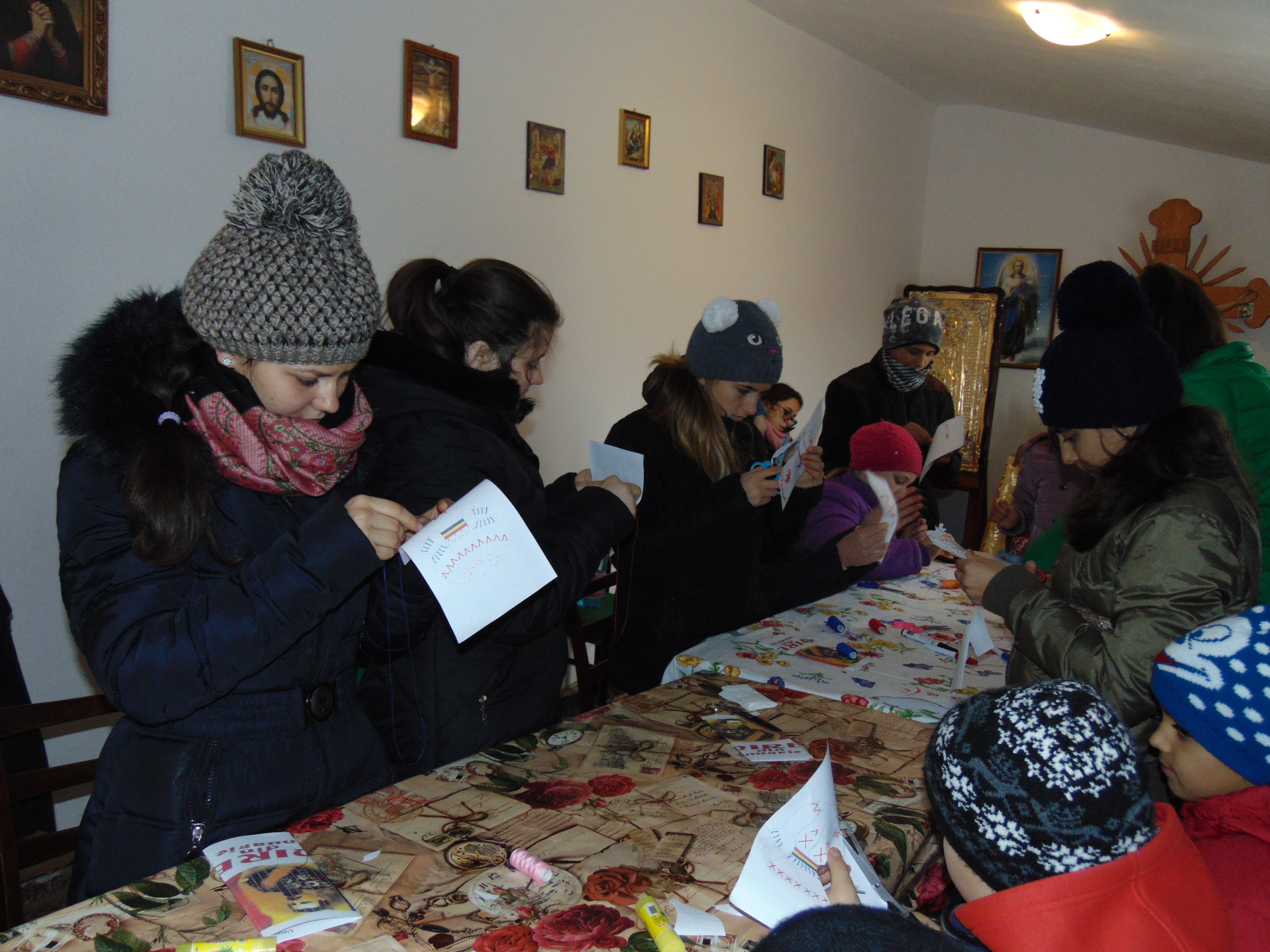 Slujbă de Te Deum și atelier de creație dedicat Unirii Principatelor, în Parohia Stânca Roznovanu