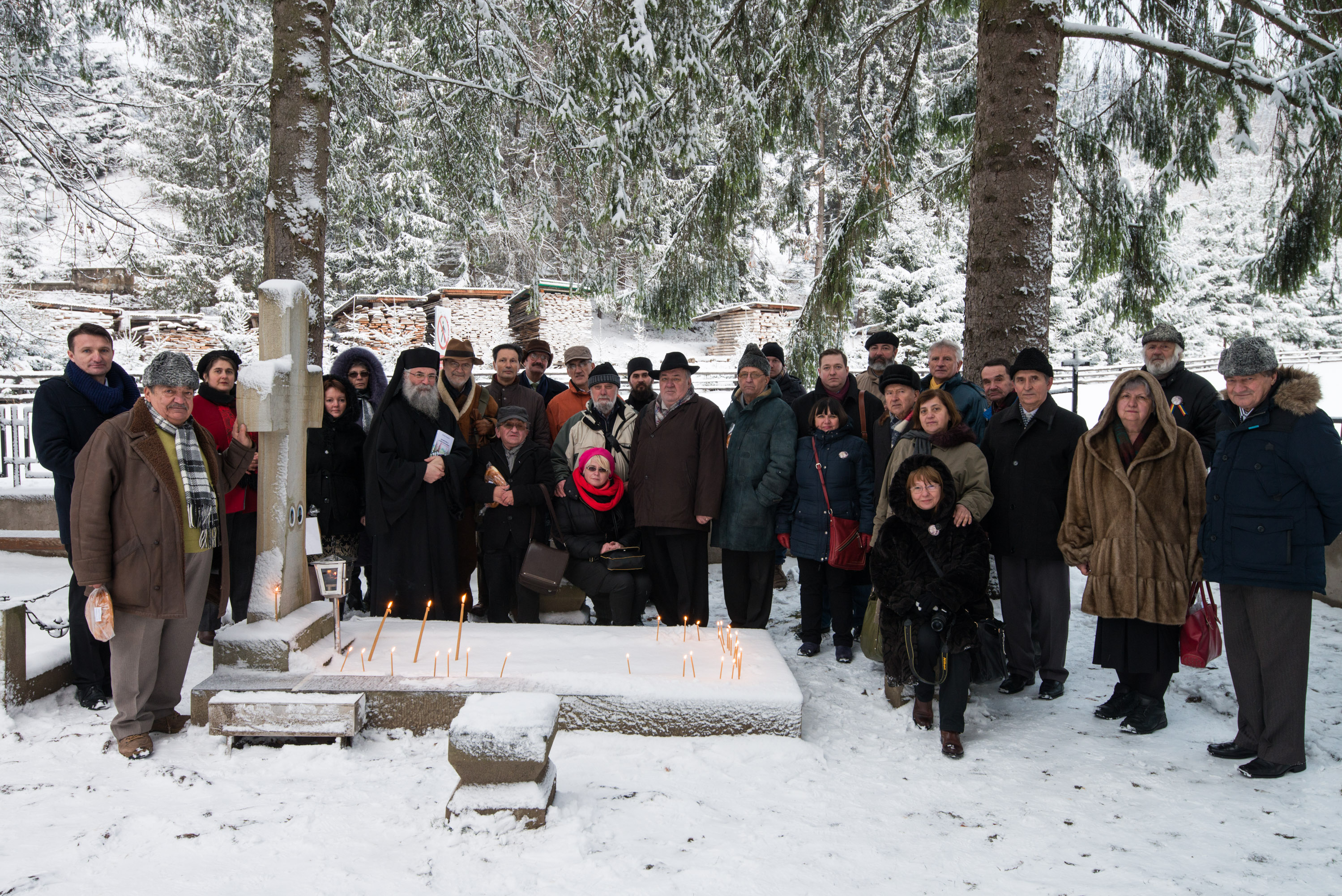 Foto: monah Timotei Tiron Festivalul literar „Mihai Eminescu“, la Putna