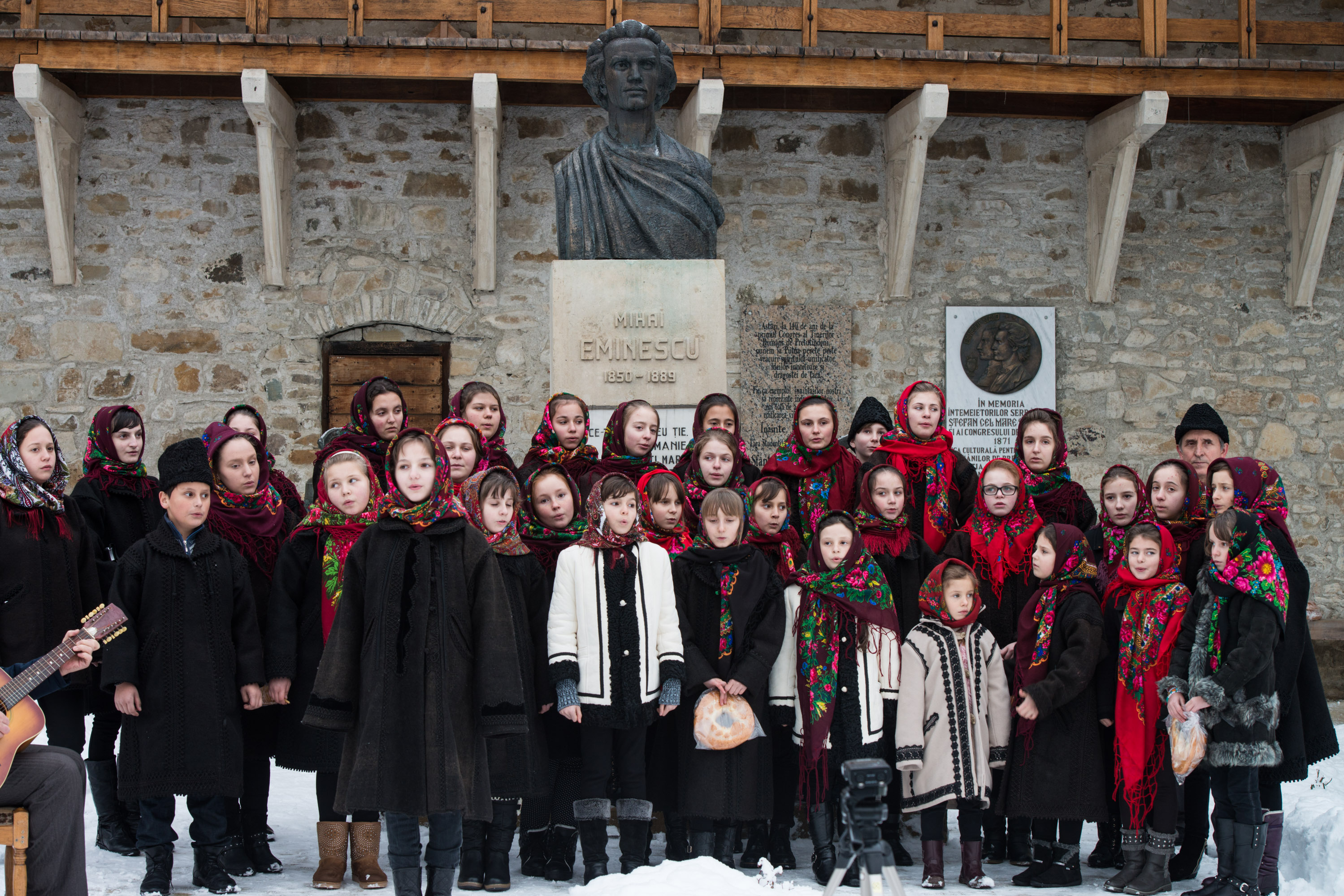Foto: monah Timotei Tiron Festivalul literar „Mihai Eminescu“, la Putna