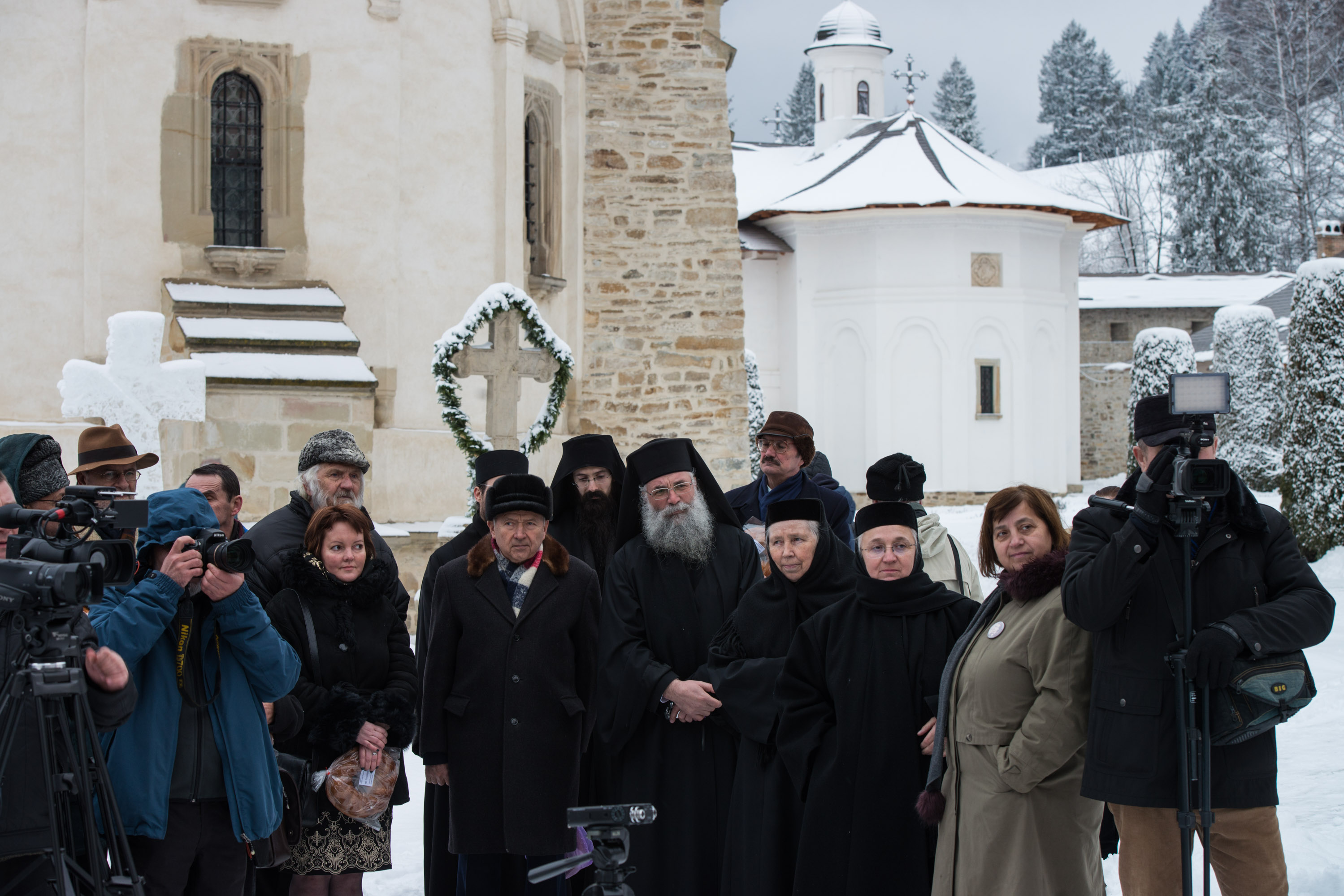 Foto: monah Timotei Tiron Festivalul literar „Mihai Eminescu“, la Putna