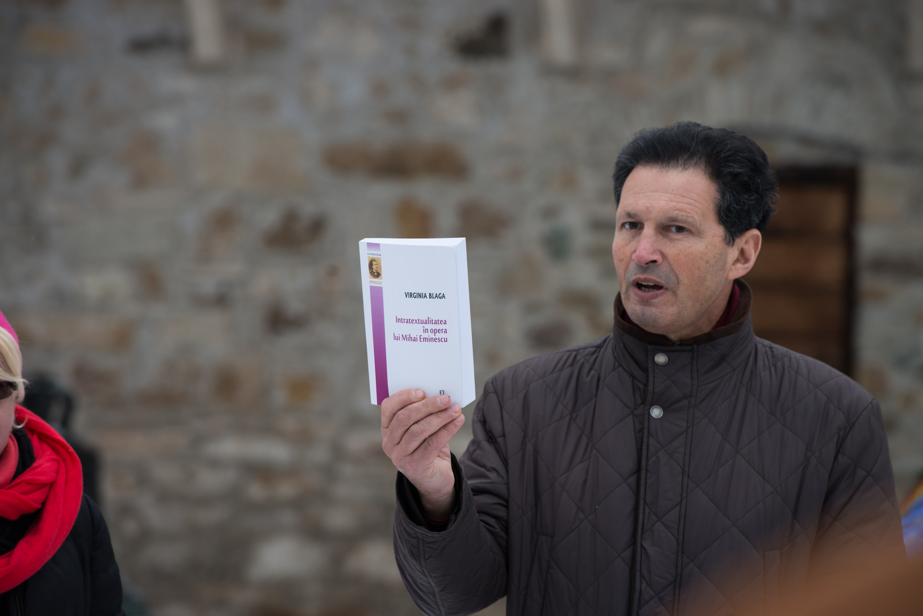 Foto: monah Timotei Tiron Festivalul literar „Mihai Eminescu“, la Putna